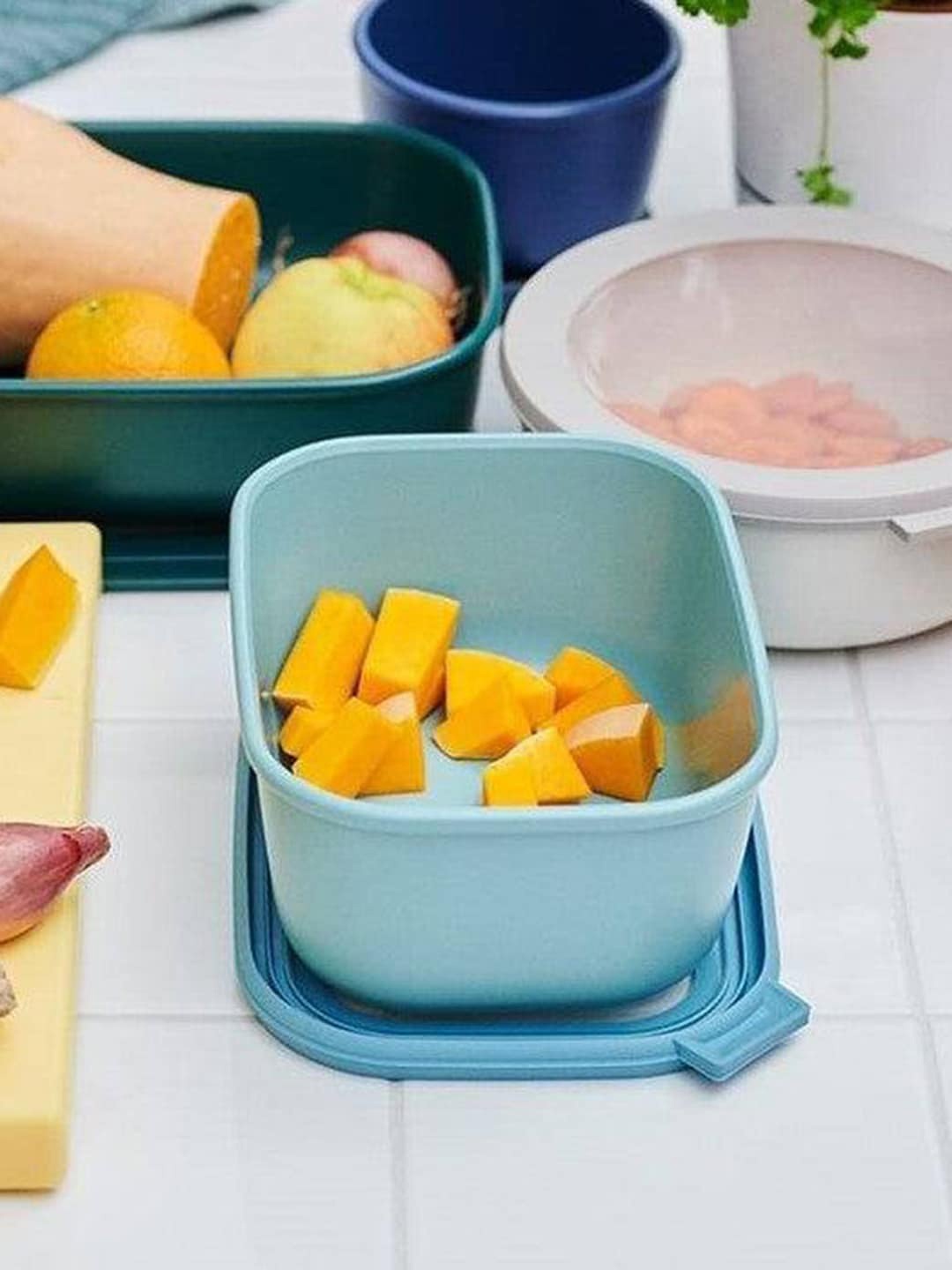 

Mepal Turquoise Blue Cirqula Rectangular Food Storage Box 750 ml