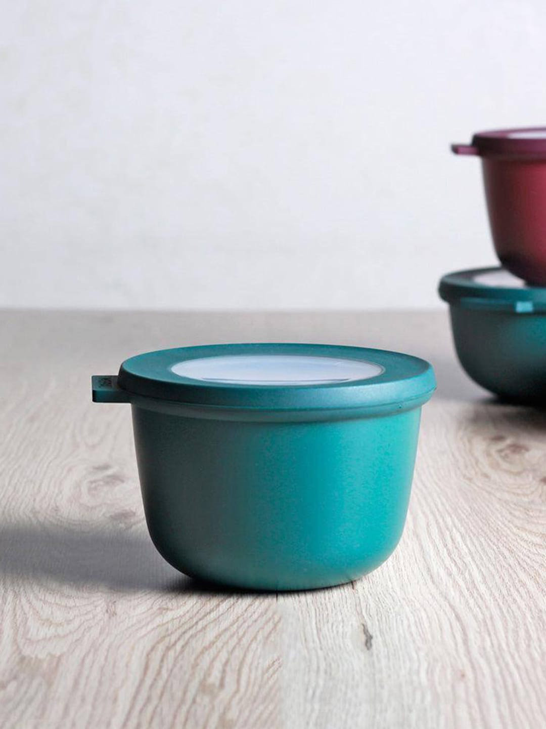 

Mepal Teal Blue Circula Round Food Storage Box 500 ml