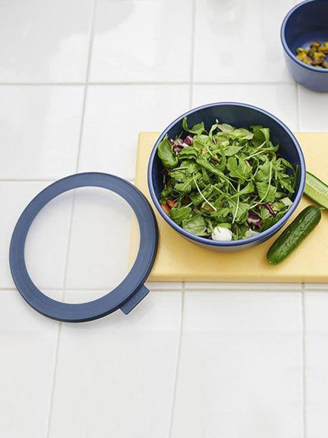 

Mepal Navy Blue Circula Round Food Storage Box 1250 ml