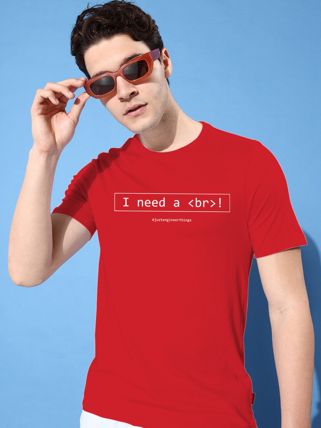 

Harvard Red Typography Printed Pure Cotton T-shirt