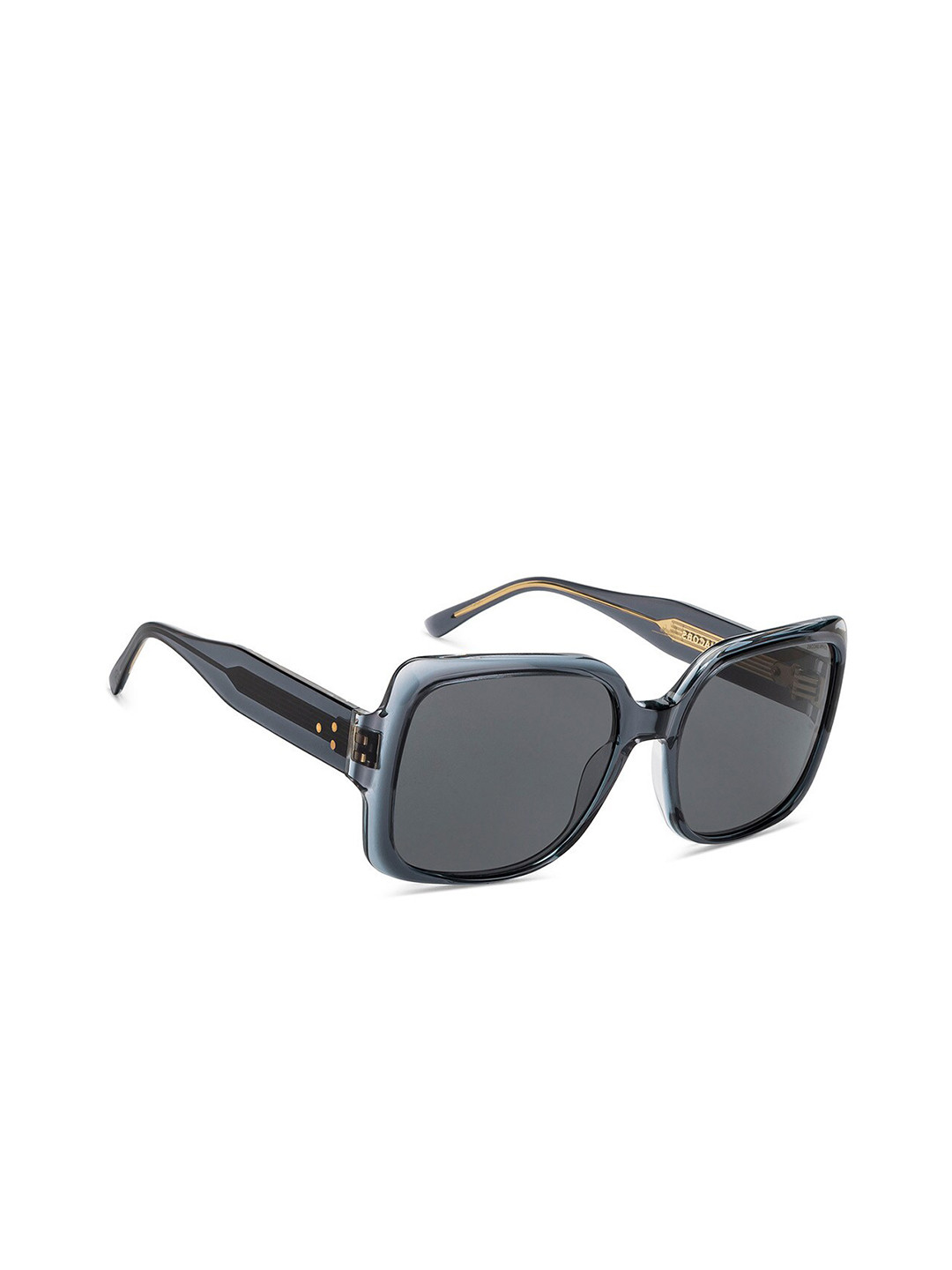 

John Jacobs Masaba Edition Women Grey Square UV Protected Sunglasses (Large -209430)