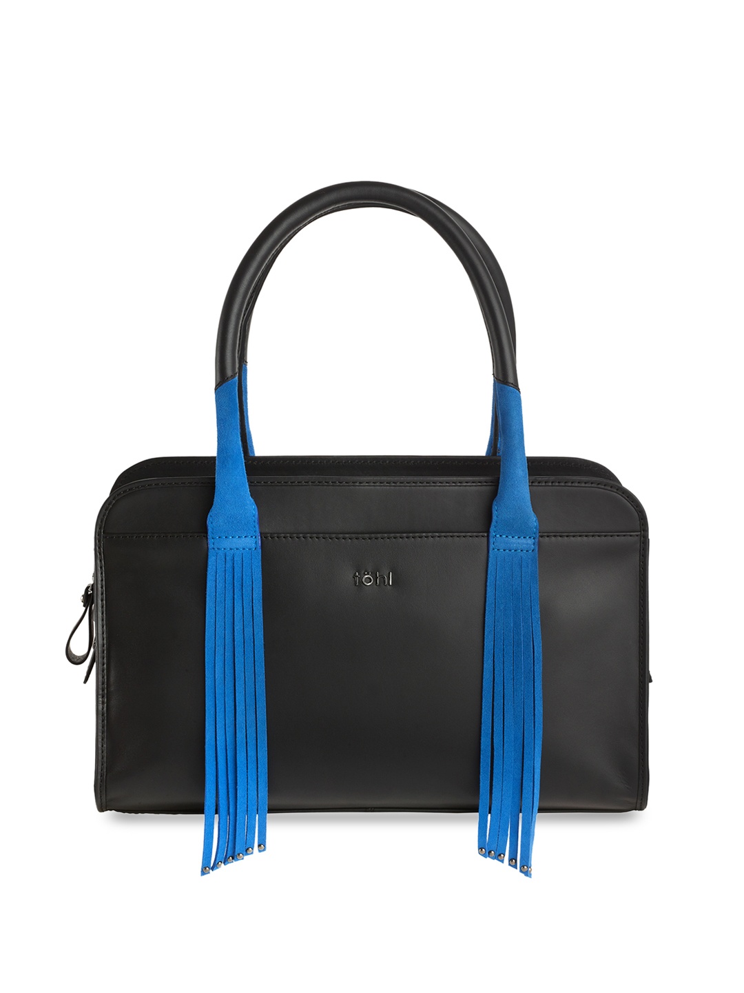 

tohl Black Solid Handheld Bag