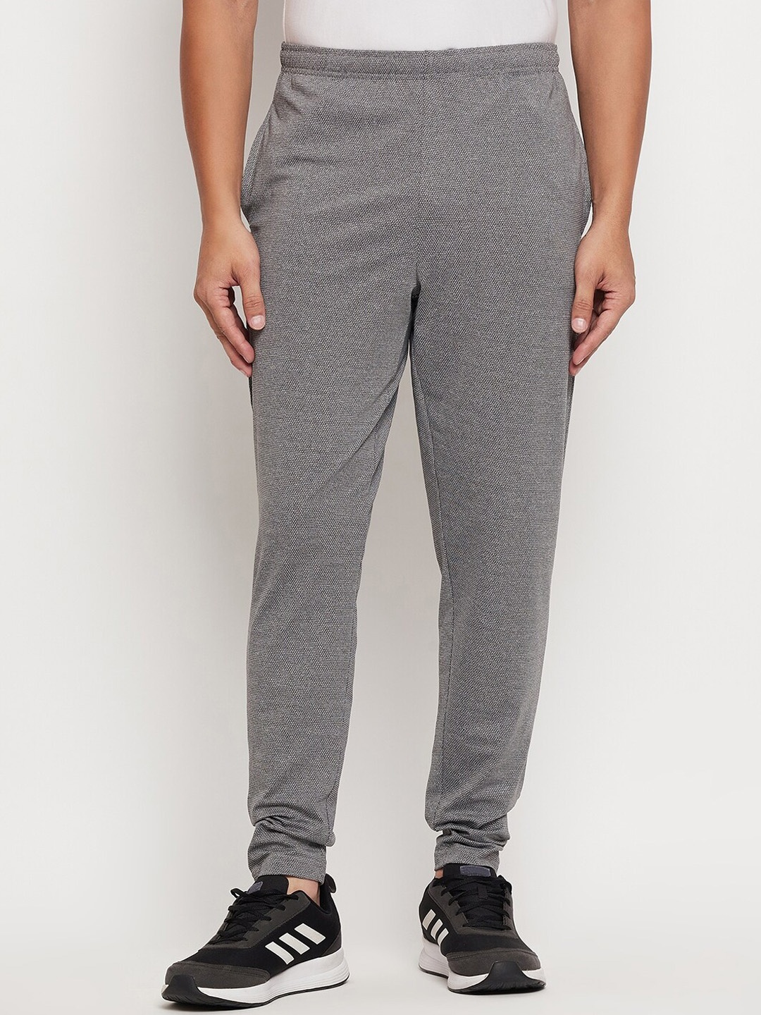 

URKNIT Men Mid Rise Track Pant, Grey