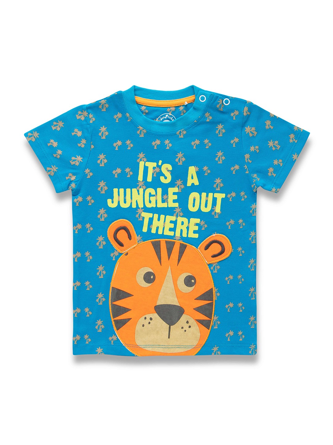 

JusCubs Boys Graphic Printed Cotton T-Shirt, Teal