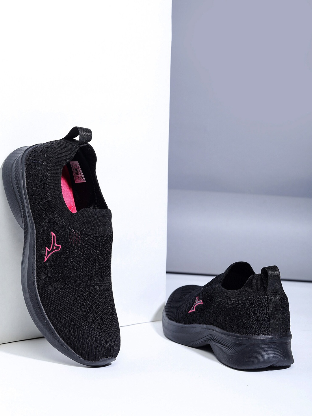 

ABROS Women IRISH Mesh Running Shoes, Black