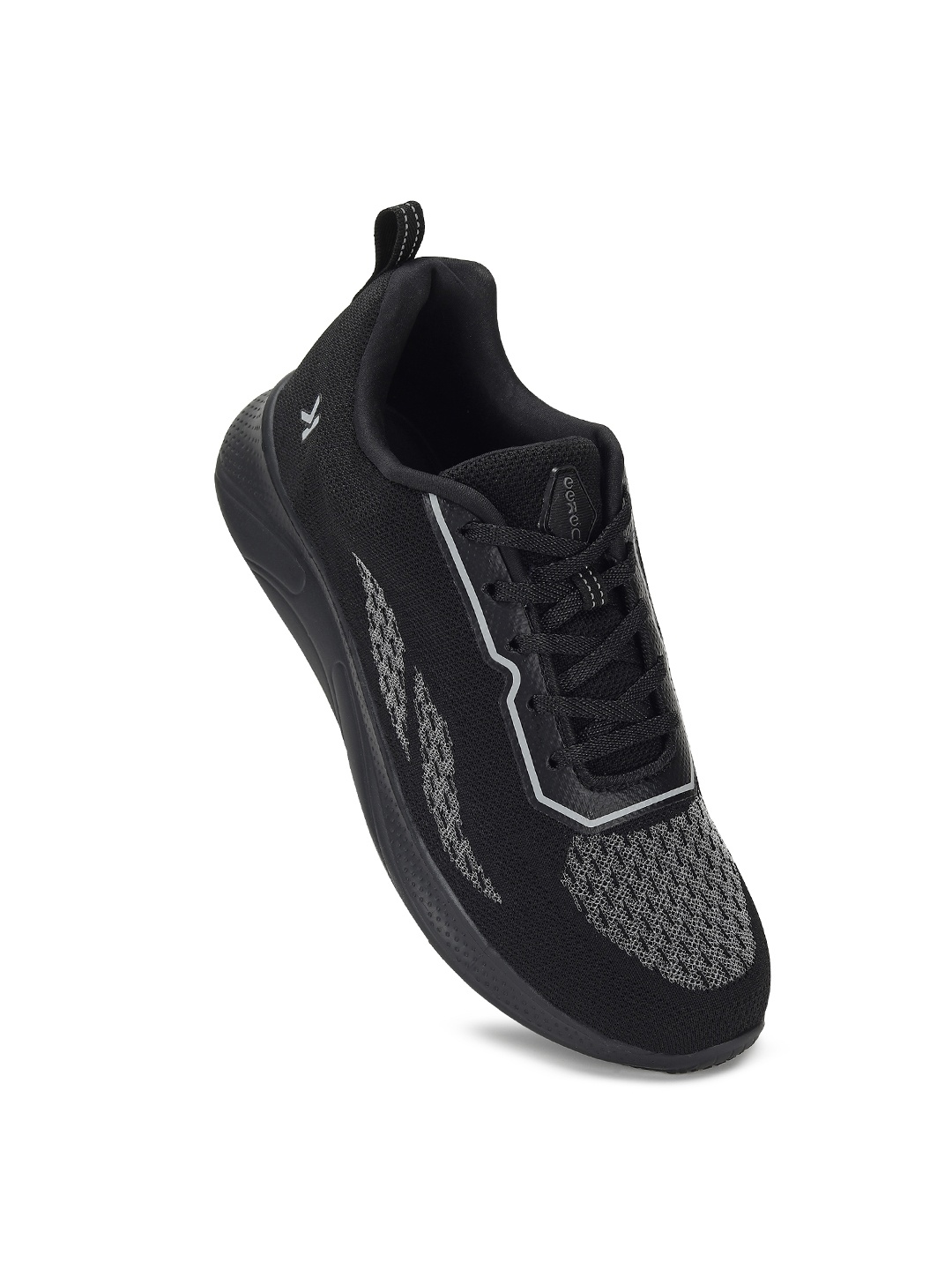 

Paragon Men Textured Lace-Up Walking Shoes, Black