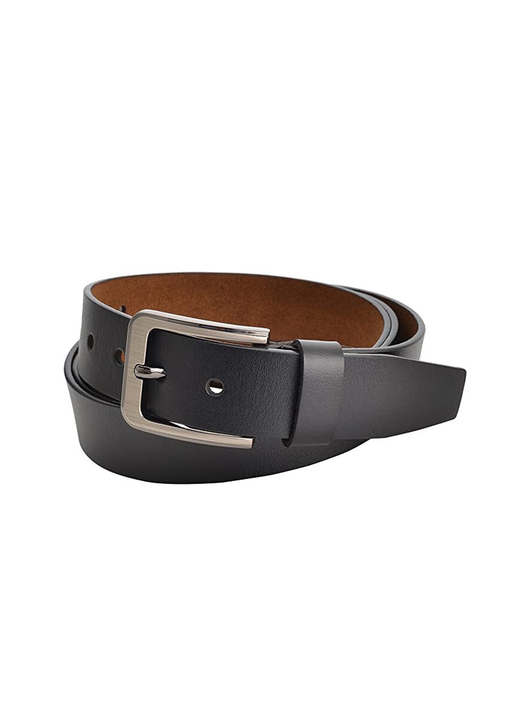 

Provogue Men Leather Formal Belt, Brown