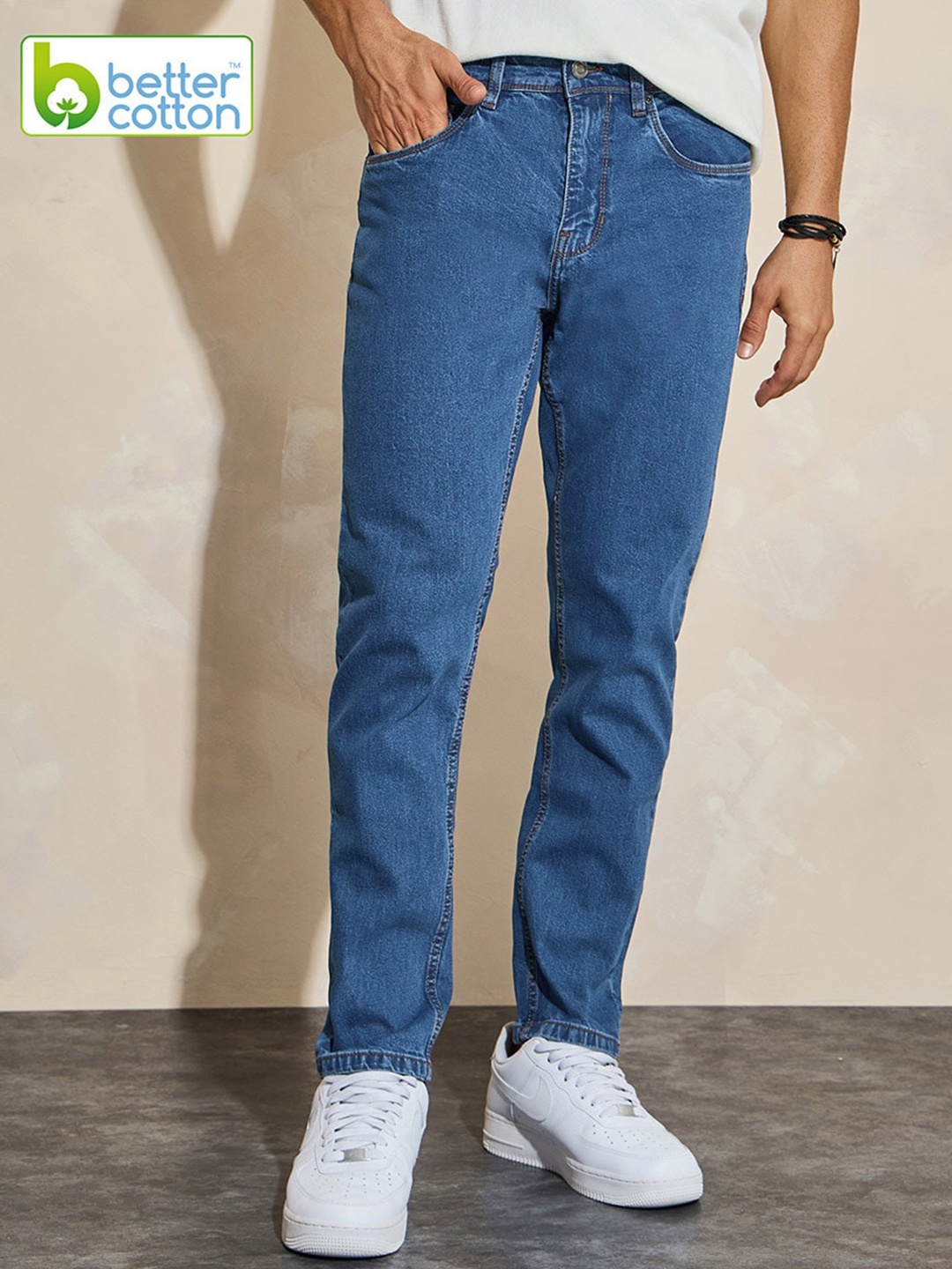 

Styli Men Slim Fit Stretchable Denim Jeans, Blue