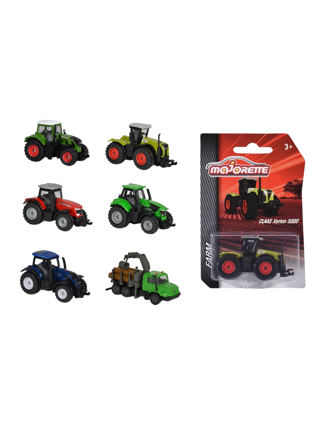 

Majorette Kids Farm Toy Vehicle, Red