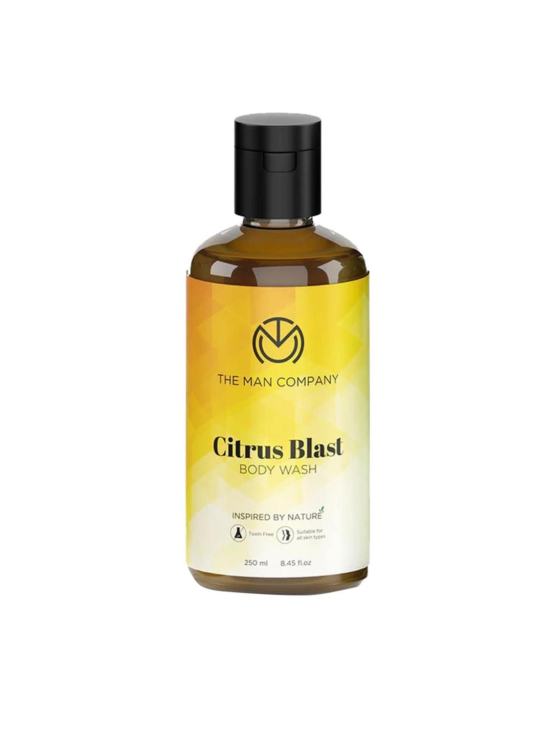 

THE MAN COMPANY Citrus Blast Body Wash For Energized Mornings - 250ml, Yellow