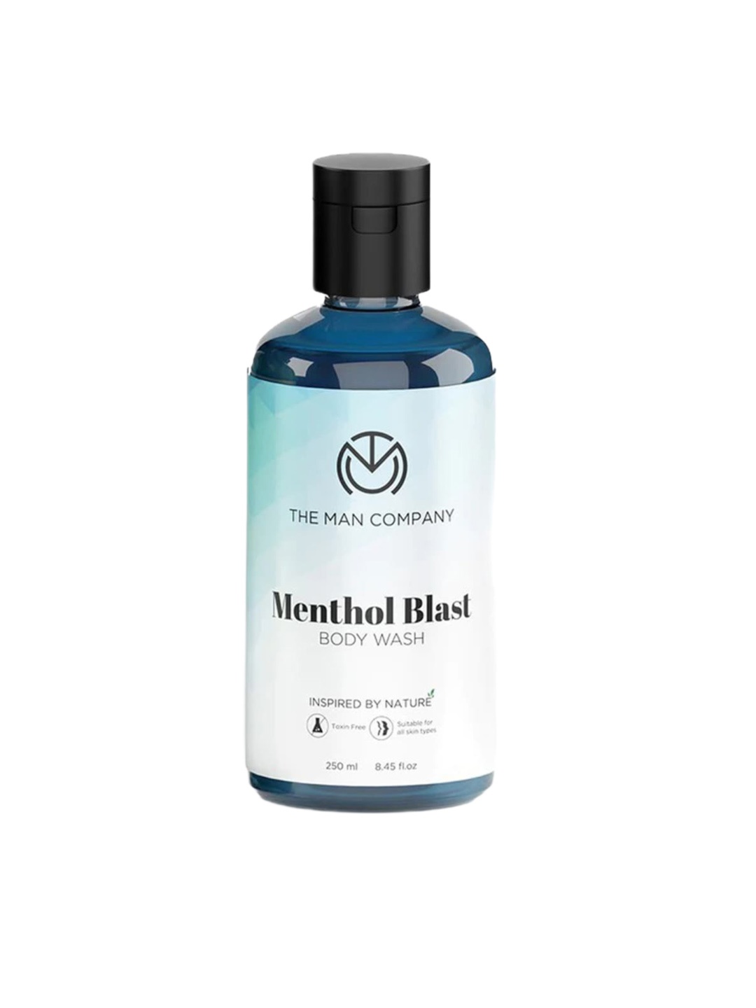 

THE MAN COMPANY Menthol Blast Body Wash For Glowing & Refreshed Skin - 250ml, Blue