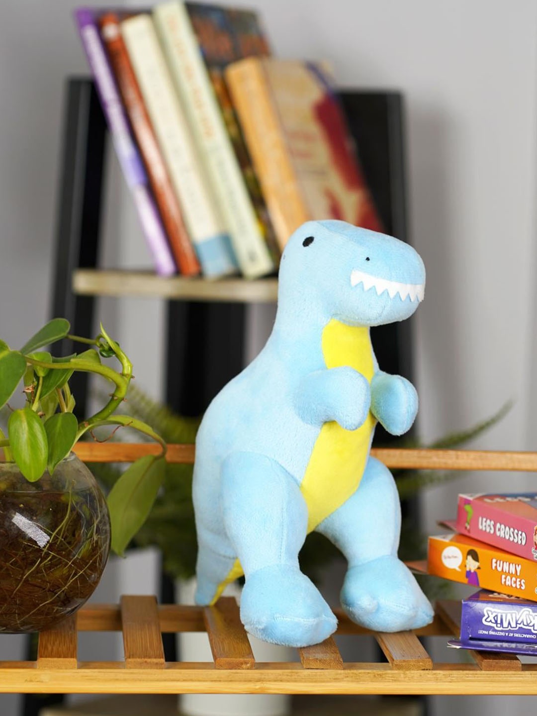

FURRENDZ Kids Dinosaur Plush Soft Toy, Blue
