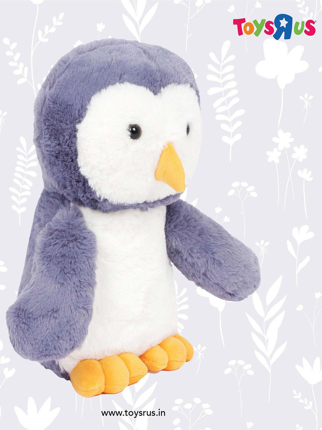 

Mirada Kids Non-Allergic Penguin Soft Toy, Grey