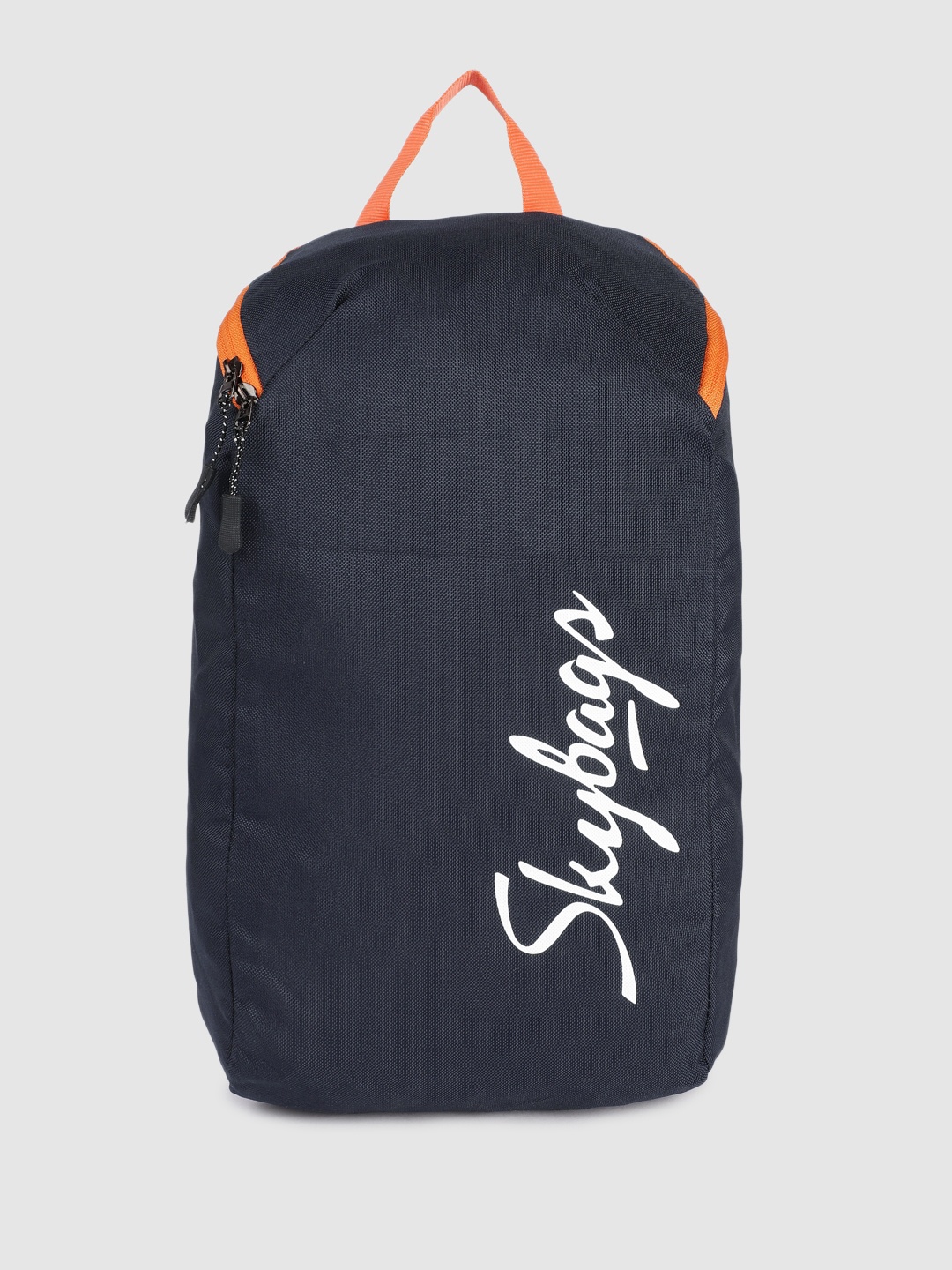 

Skybags Unisex Brand Logo Printed Small Backpack, Navy blue