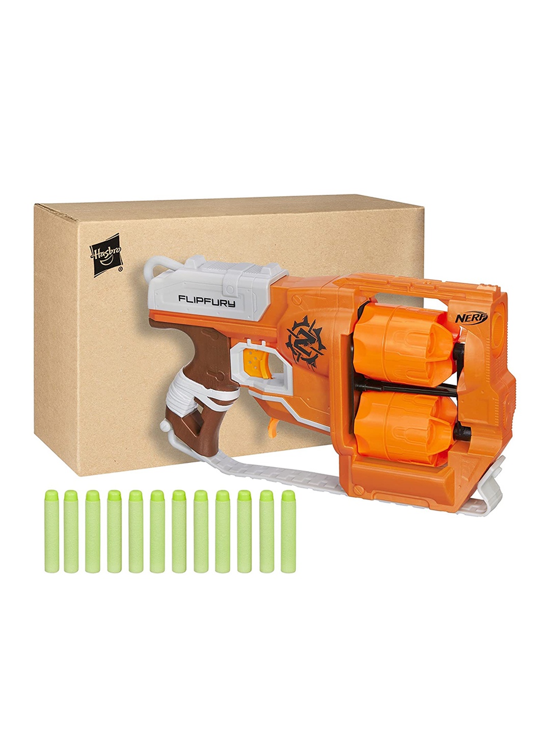 

NERF Boys Nerf Zombie Strike Flipfury, Orange