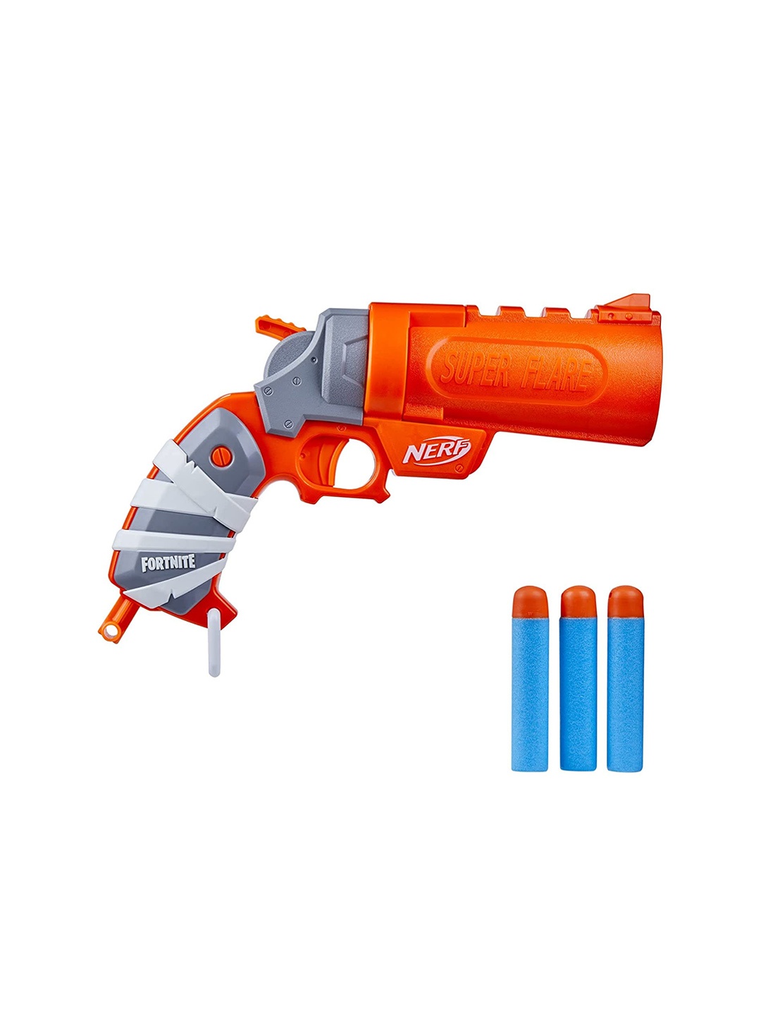 

NERF Fortnite Flare Dart Blaster Including 3 Mega Darts, Orange