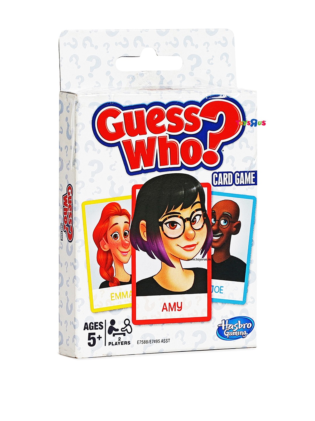 

Hasbro Gaming Kids Player Guessing Card Game, White