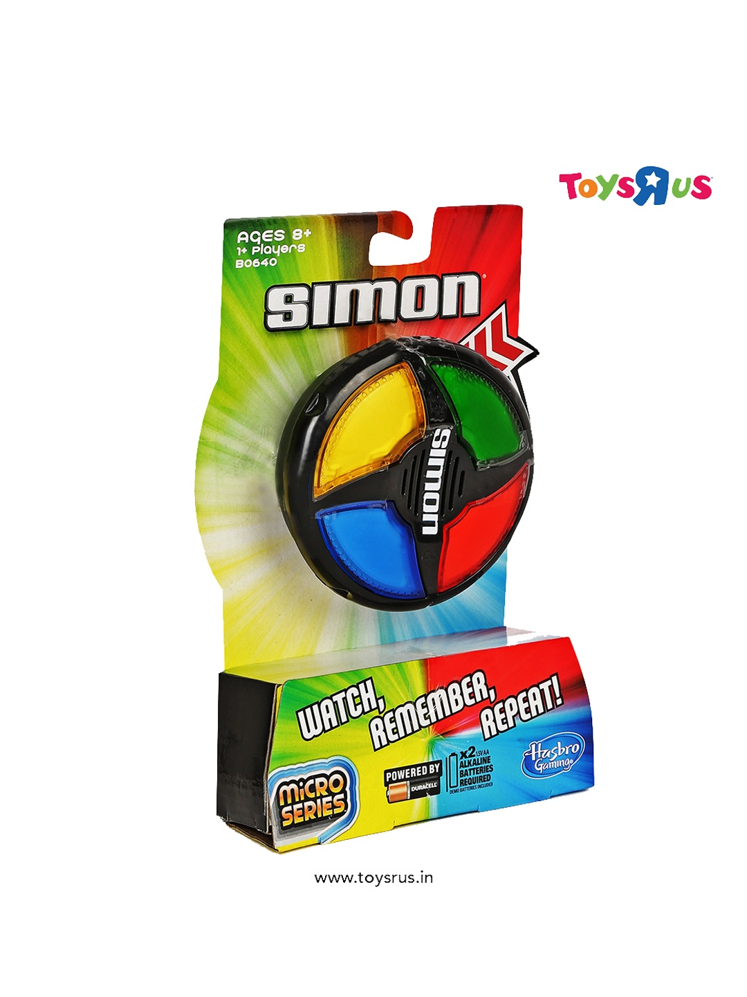 

Hasbro Gaming Kids Simon Micro Series Game, Red