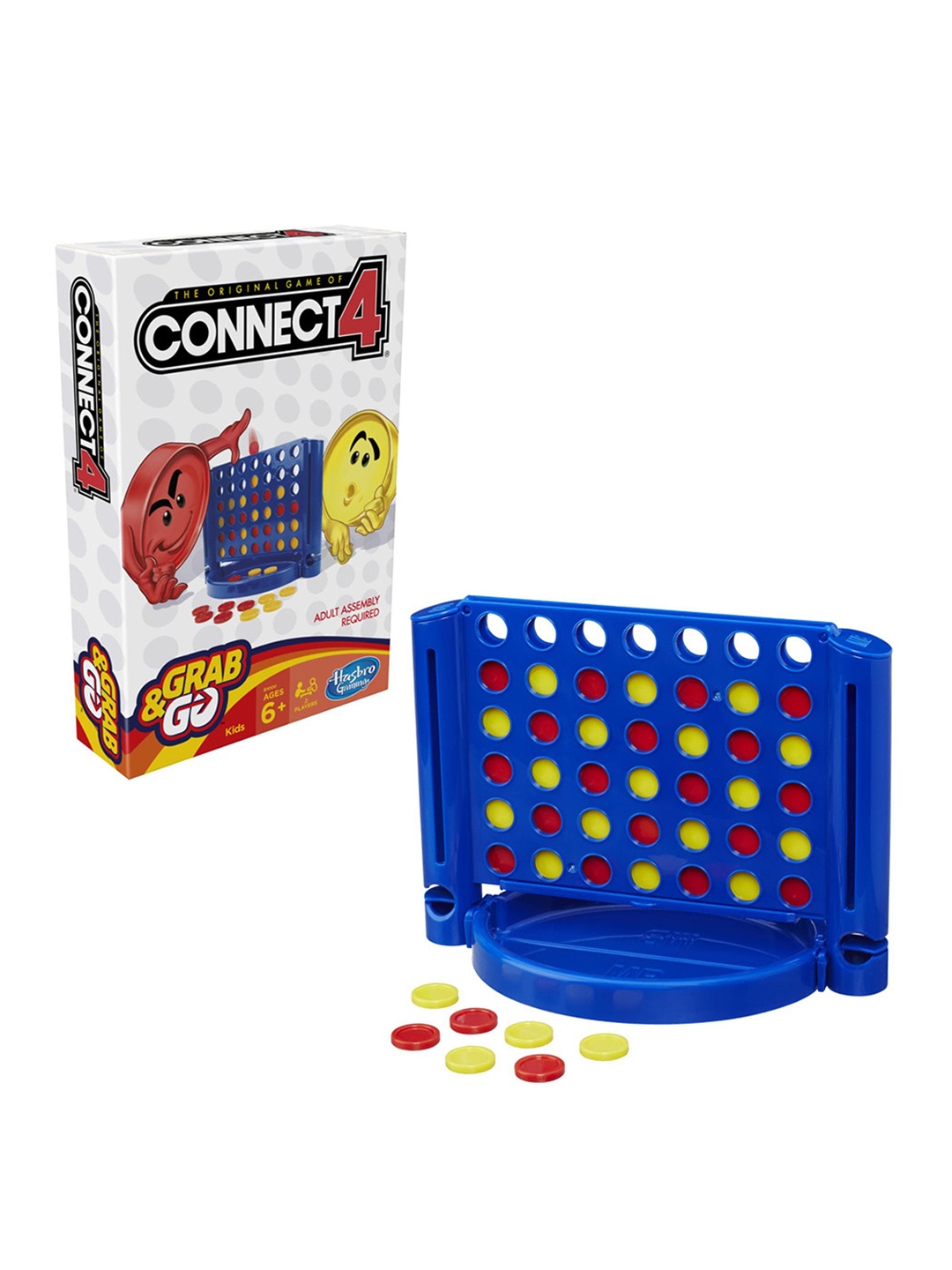 

Hasbro Gaming Kids Connect 4 Grab & Go Game, Blue