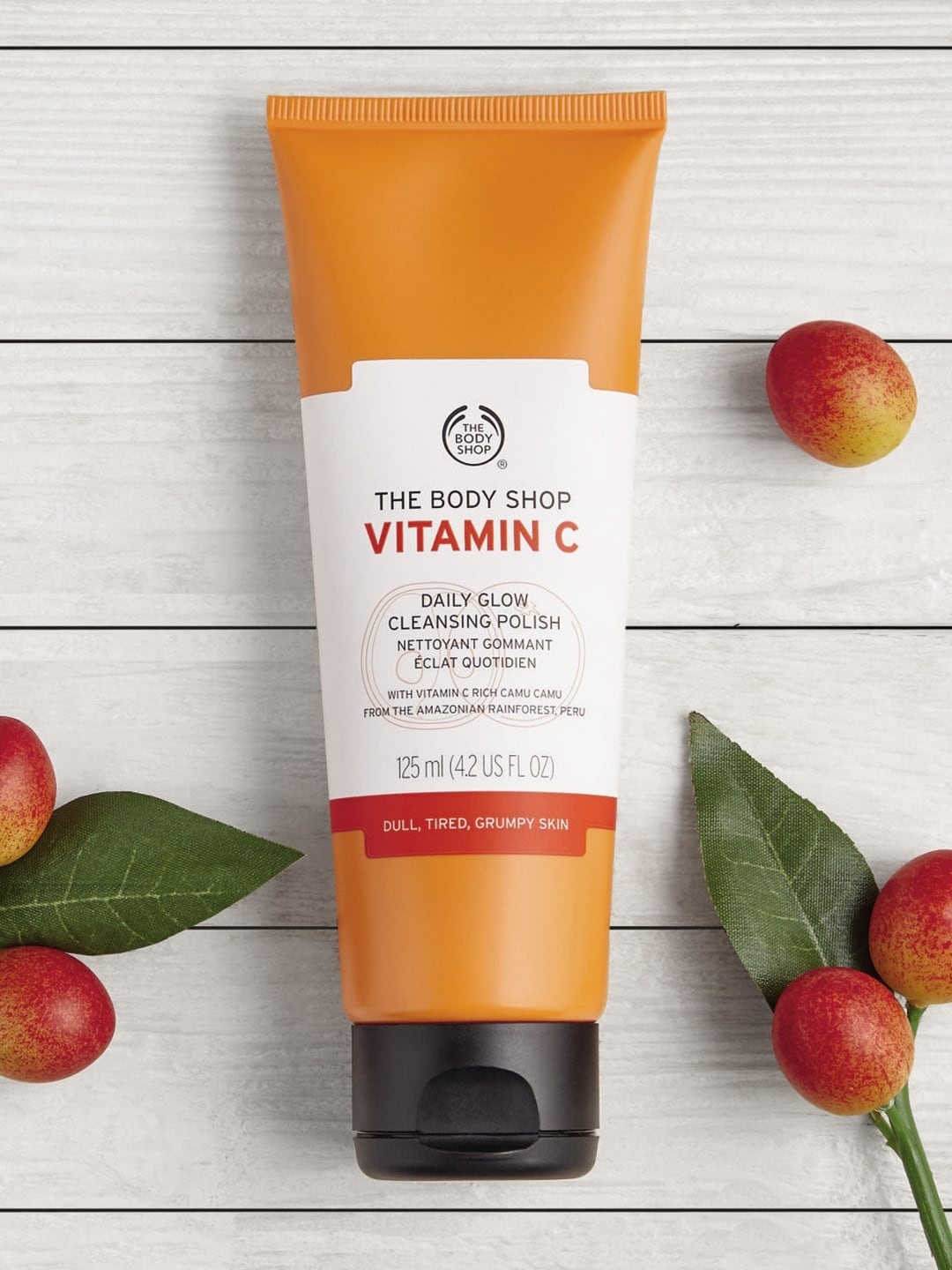 

THE BODY SHOP Vitamin C Daily Glow Sustainable Cleansing Polish 125 ml, White