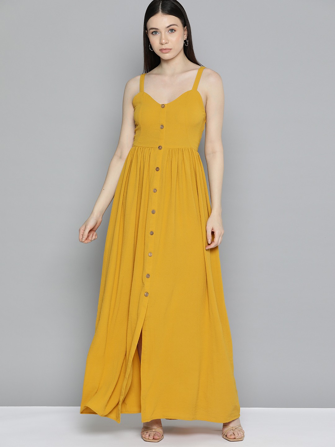 

Chemistry Crepe Maxi Dress, Yellow