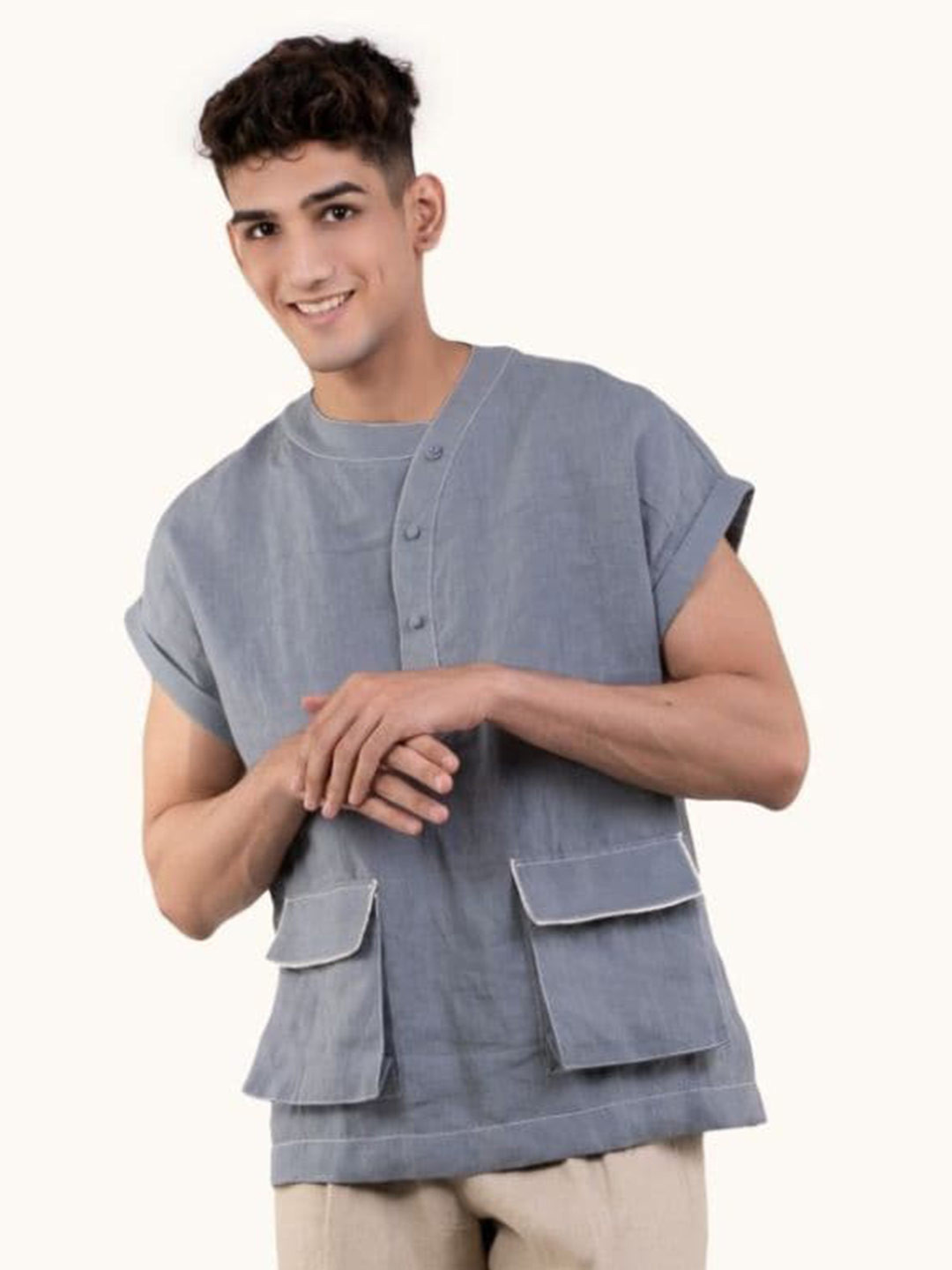 

ted ferde Classic Regular Fit Opaque Casual Shirt, Grey