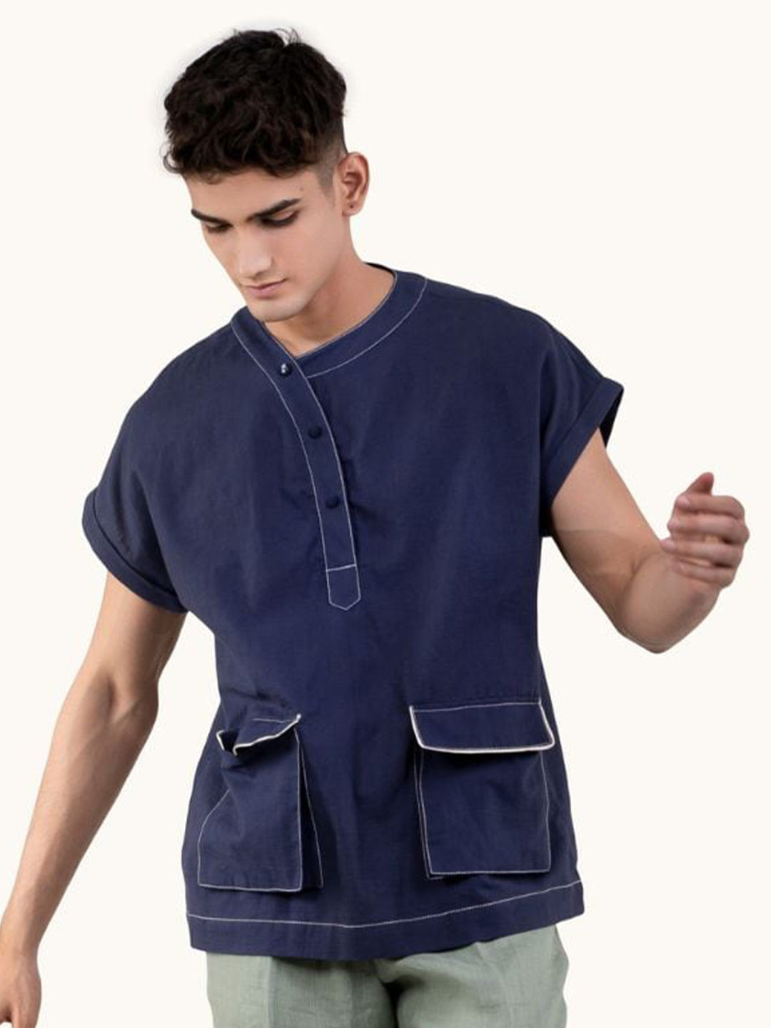 

ted ferde Classic Regular Fit Opaque Casual Shirt, Blue