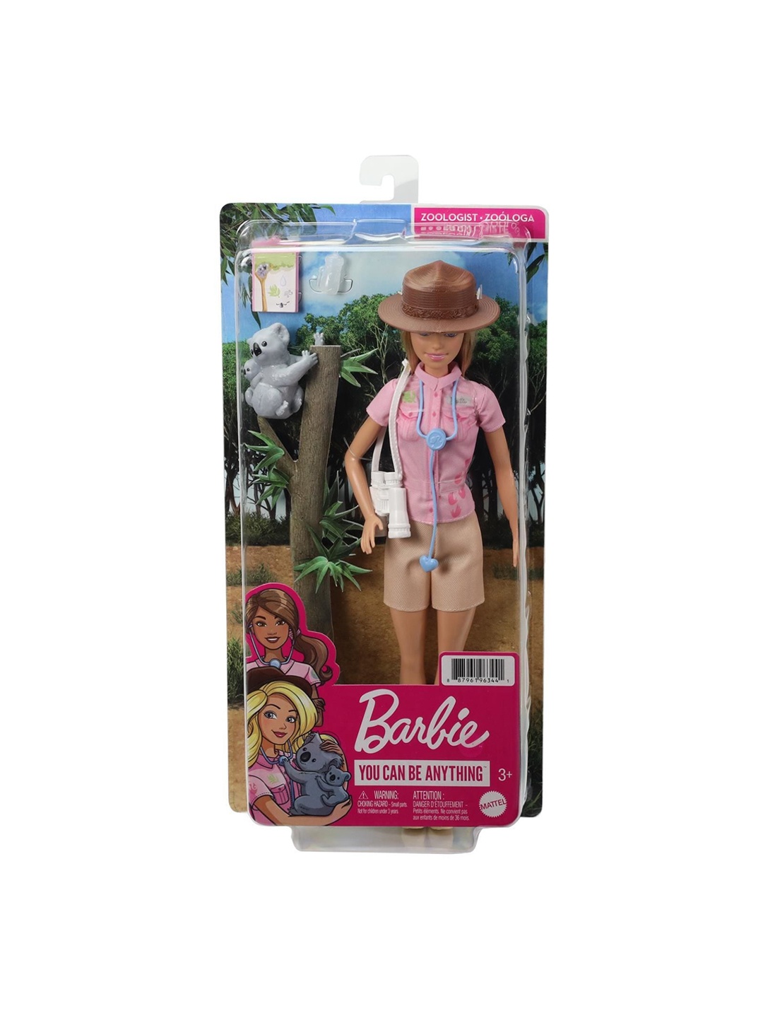 

Barbie Girls Barbie Zoologist Doll, Pink