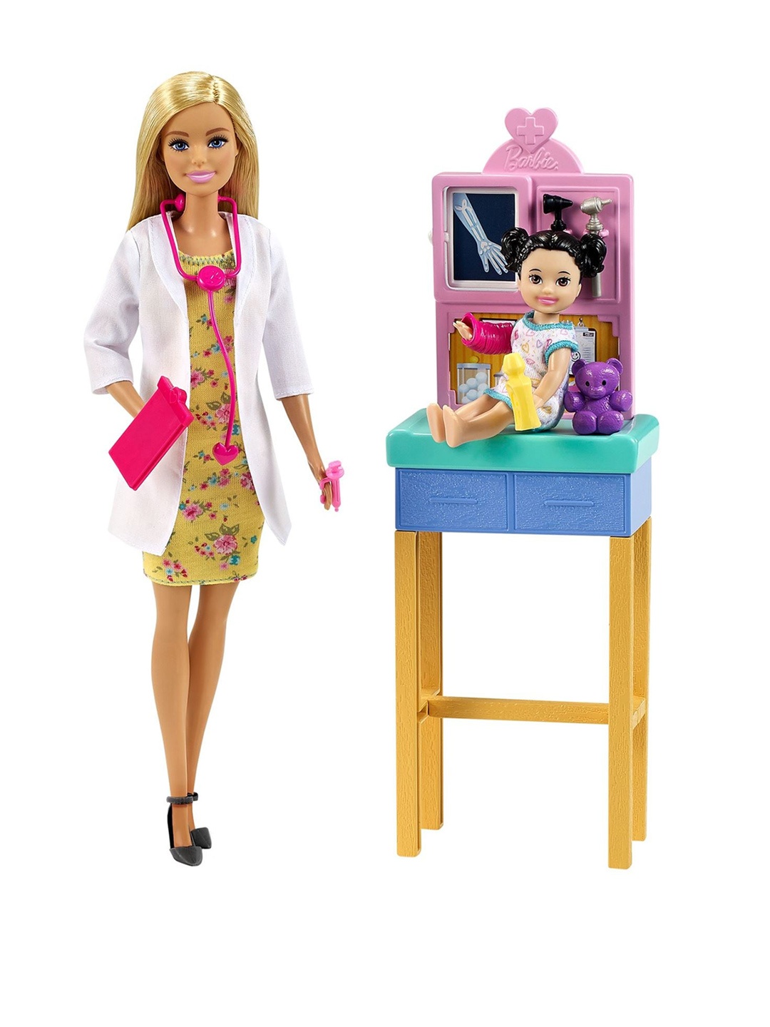 

Barbie Girls Pediatrician Playset Doll, Yellow