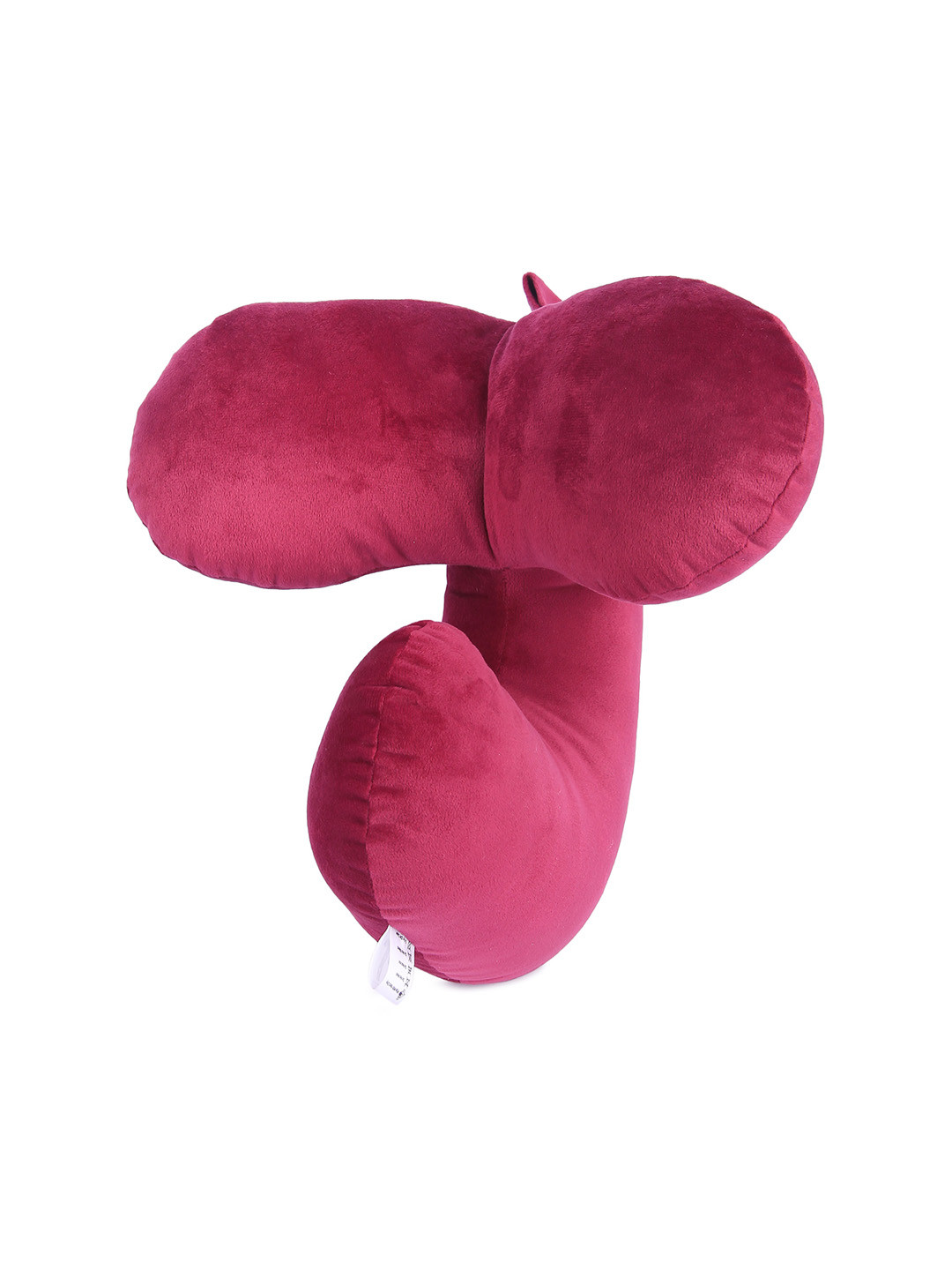 

PILLOW TREE J-Shape Ultra-Soft Travel Neck Pillow, Pink