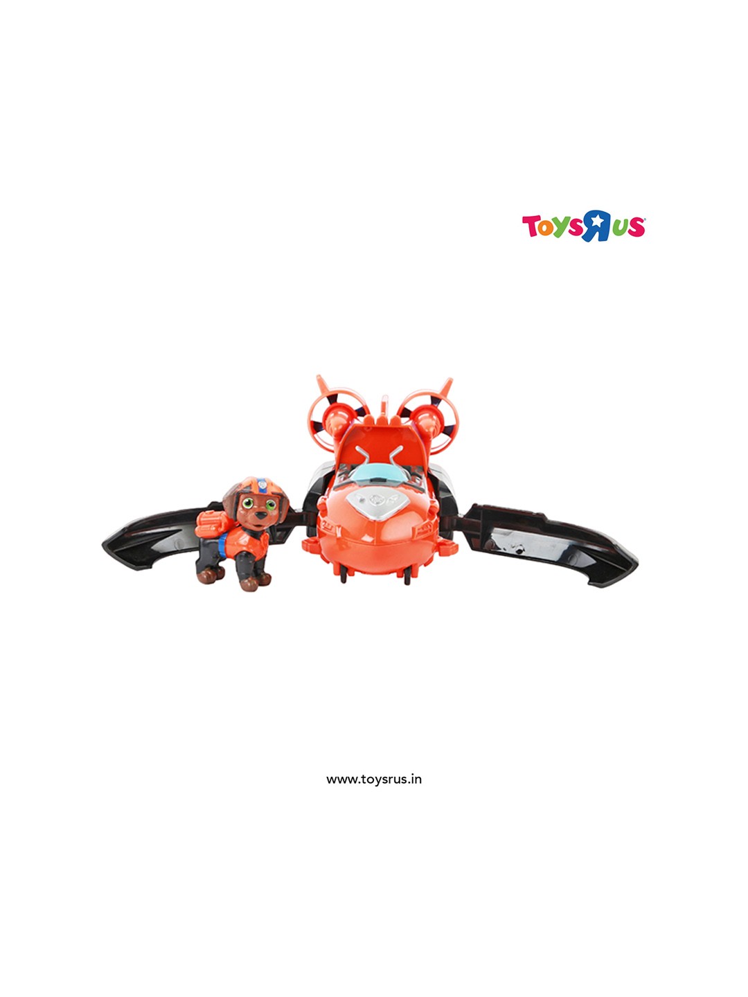 

PAW PATROL Zumas Deluxe Movie Transforming Toy Car With Collectible Action Figure, Orange