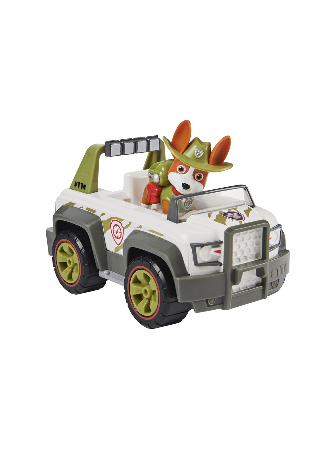 

PAW PATROL Kids Jungle Cruiser Vehicle With Collectible Figure, White