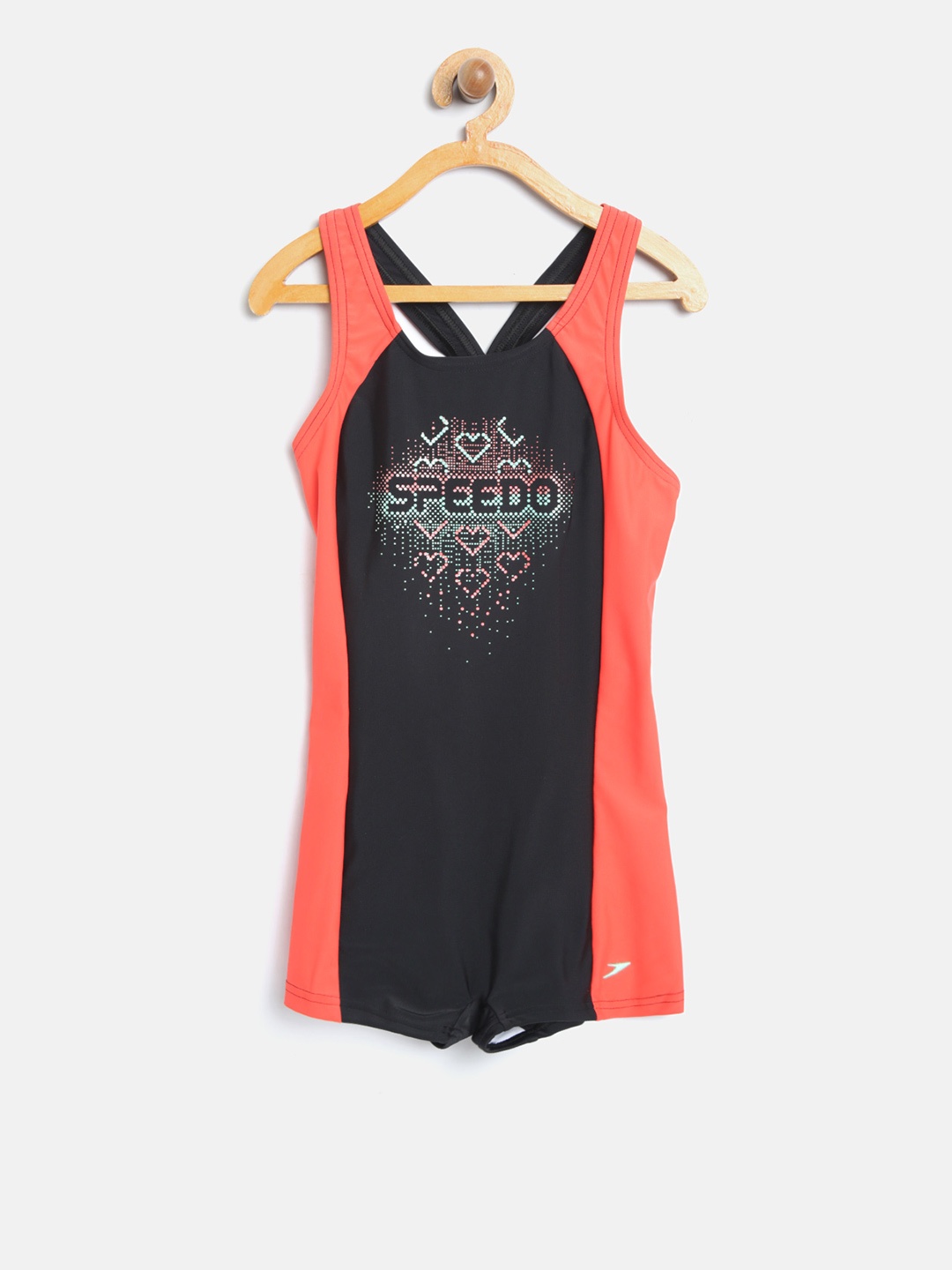 

Speedo Girls Black & Red Printed Bodysuit 8055138872