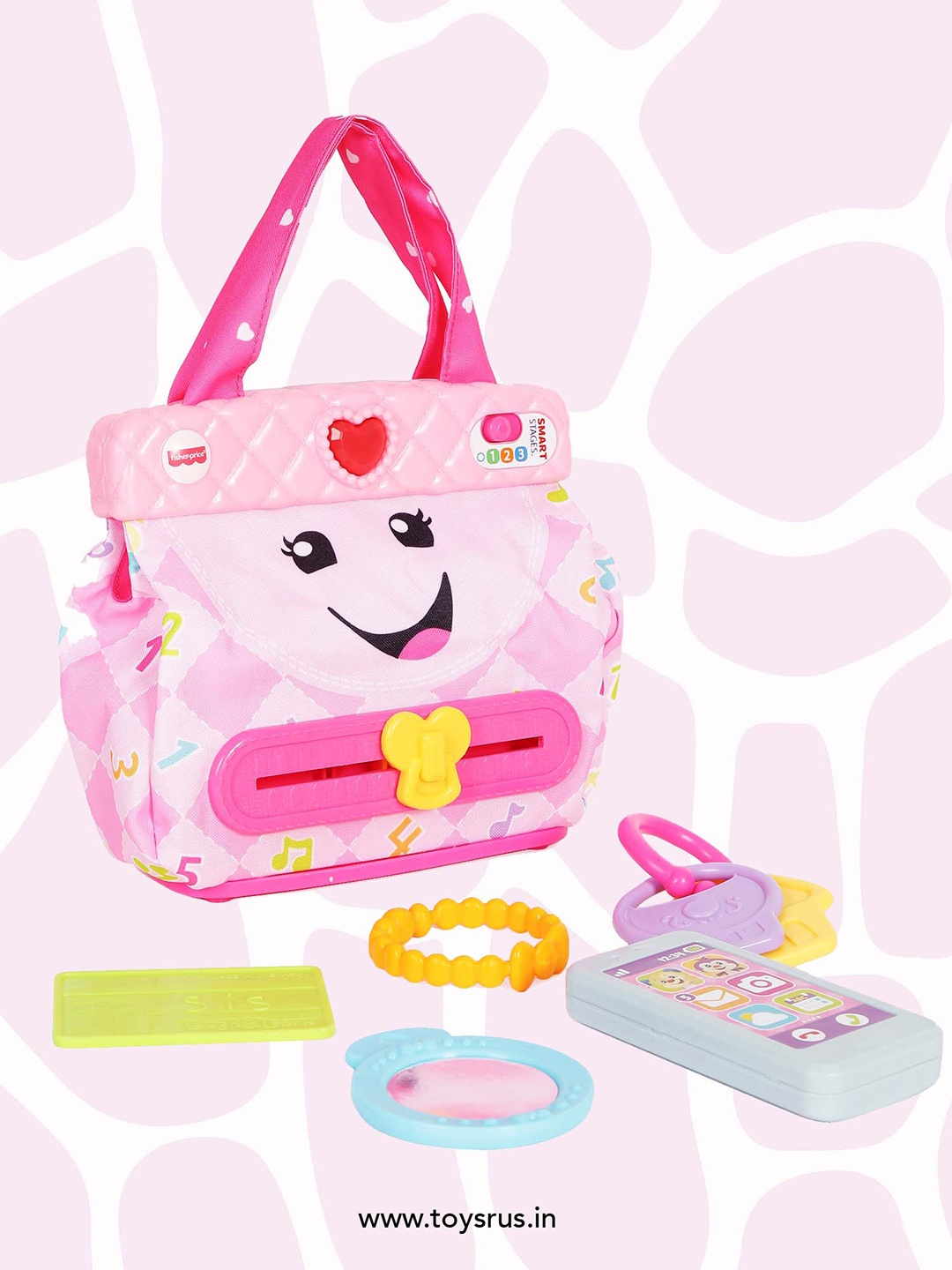 

Fisher-Price Kids My Smart Purse, Pink