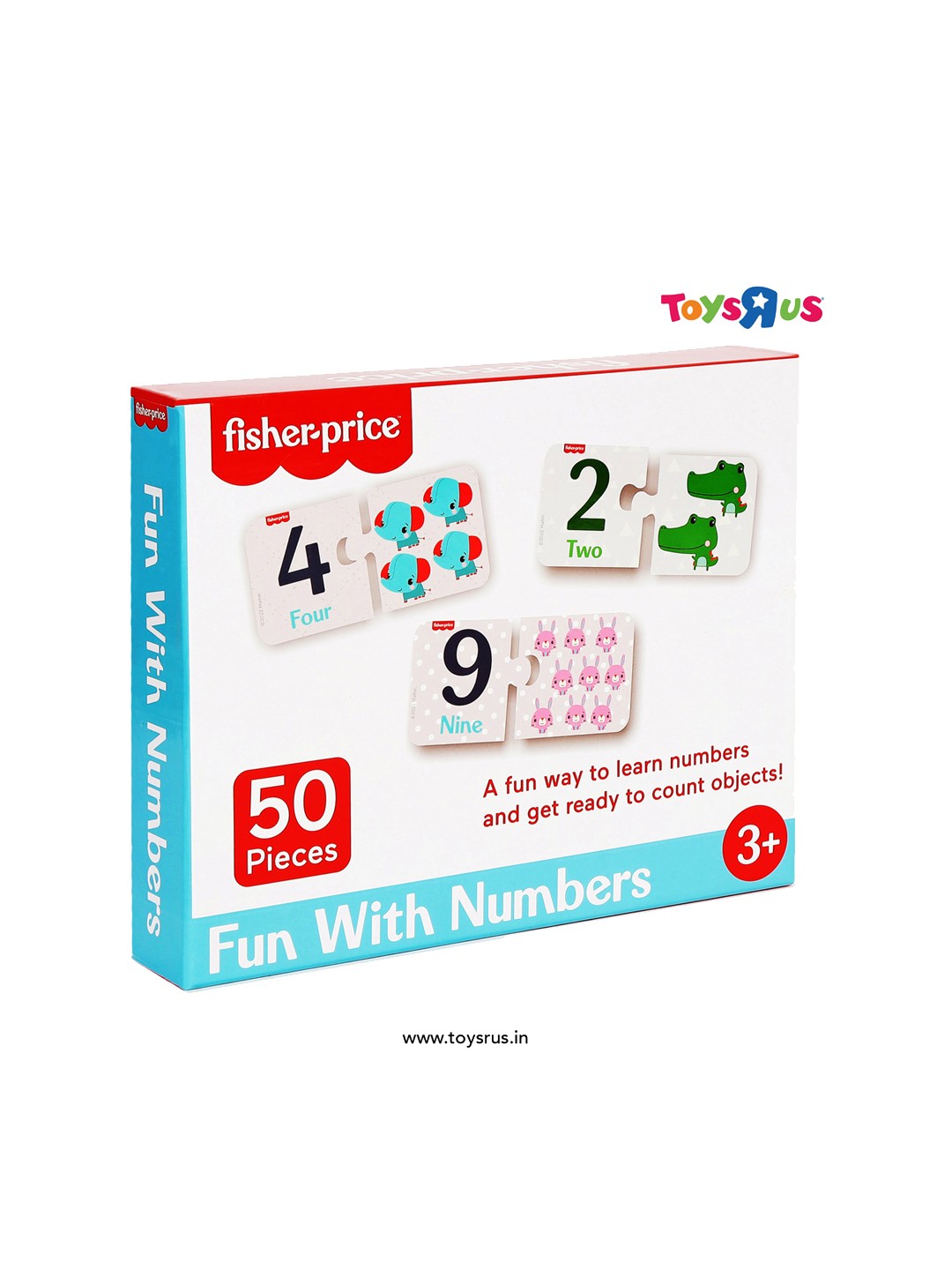 

Fisher-Price Kids Number Matching Puzzle, White