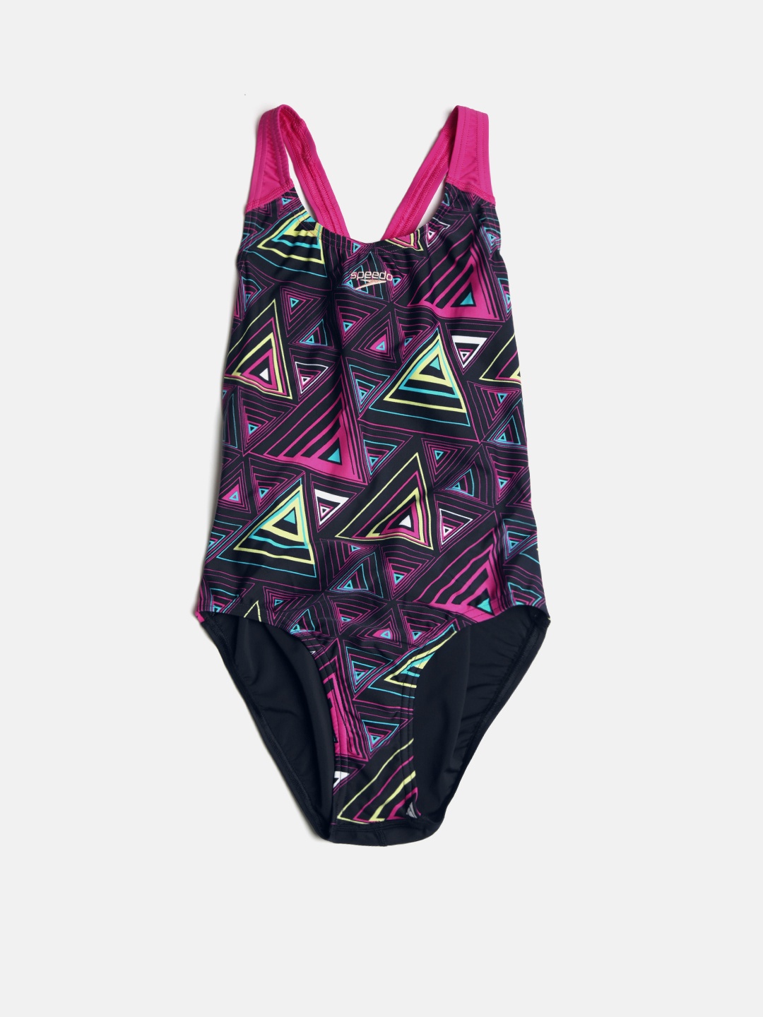 

Speedo Girls Multicoloured Printed Swimsuit, Multi