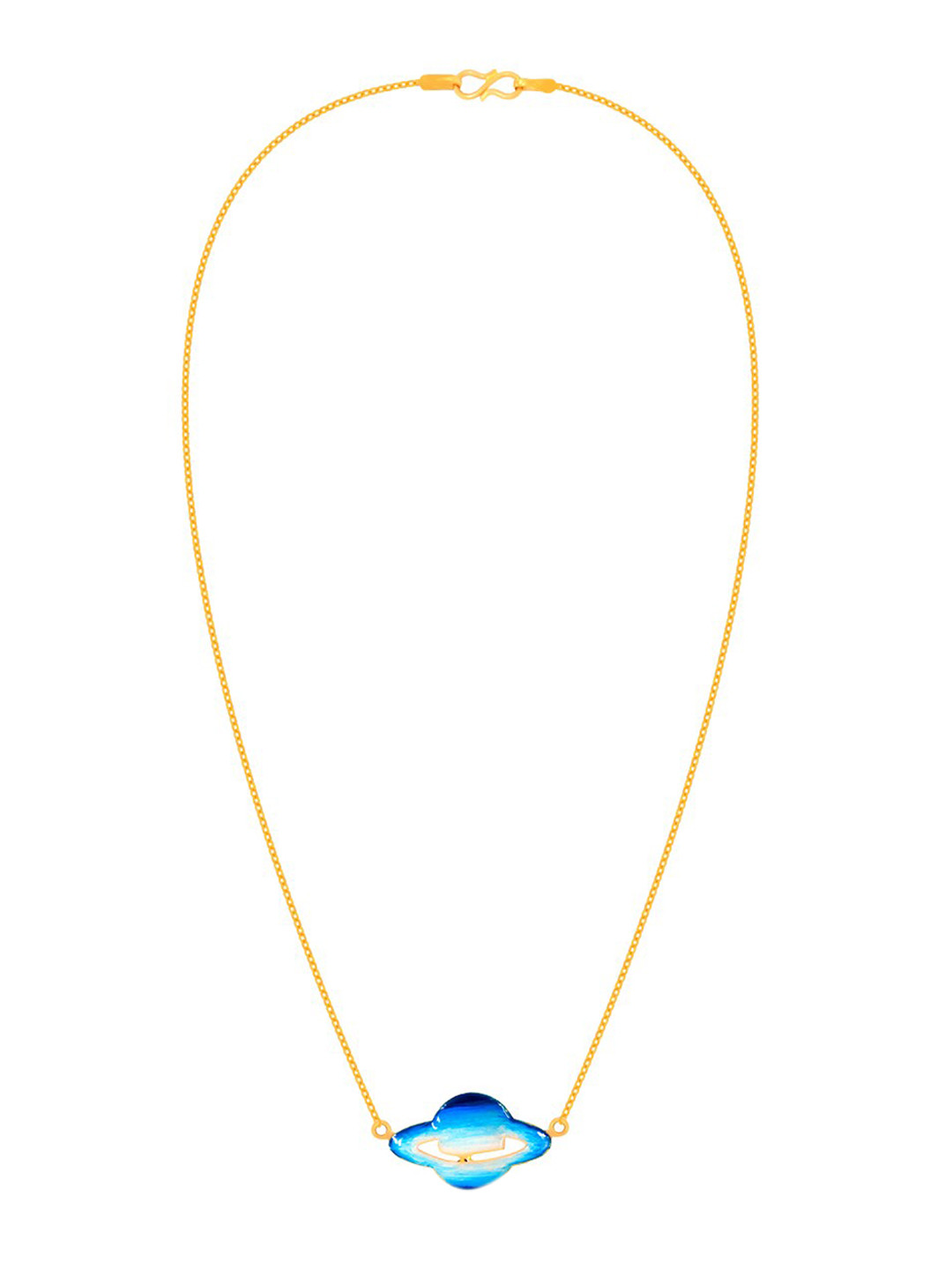

BHIMA 22K Hallmark 916 Purity Yellow Gold Planet Shape Necklace