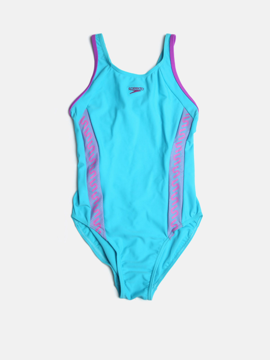 

Speedo Girls Blue Printed Detail Bodysuit 8087478713