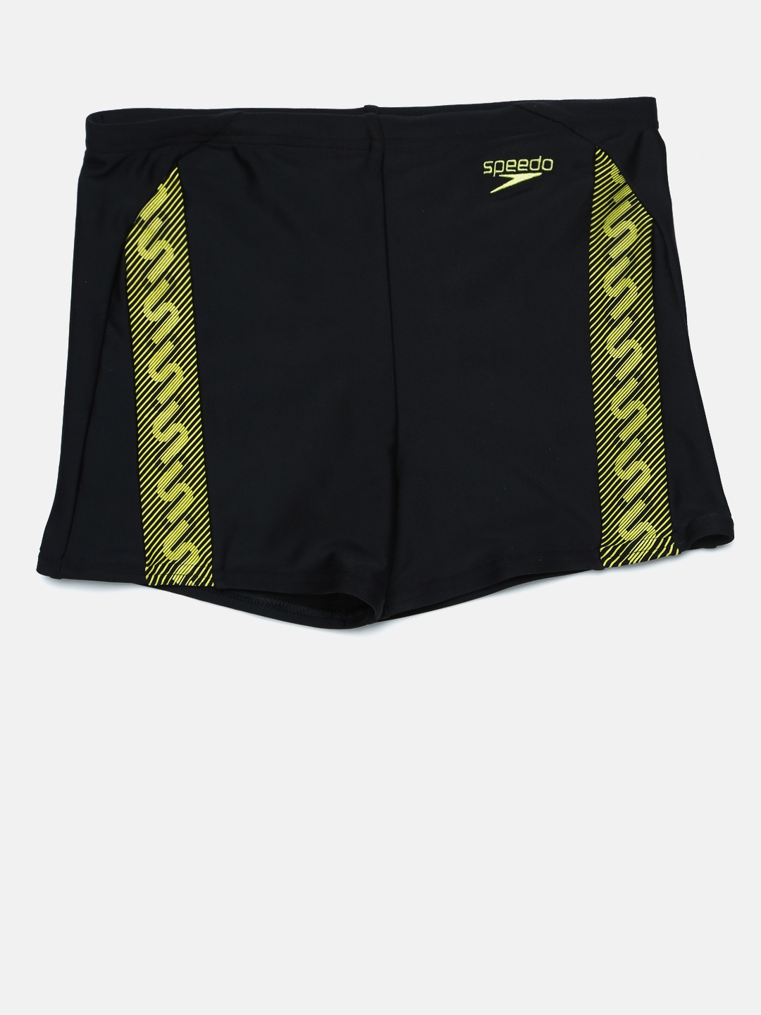 

Speedo Boys Black Printed Monogram Aqua Swim Shorts