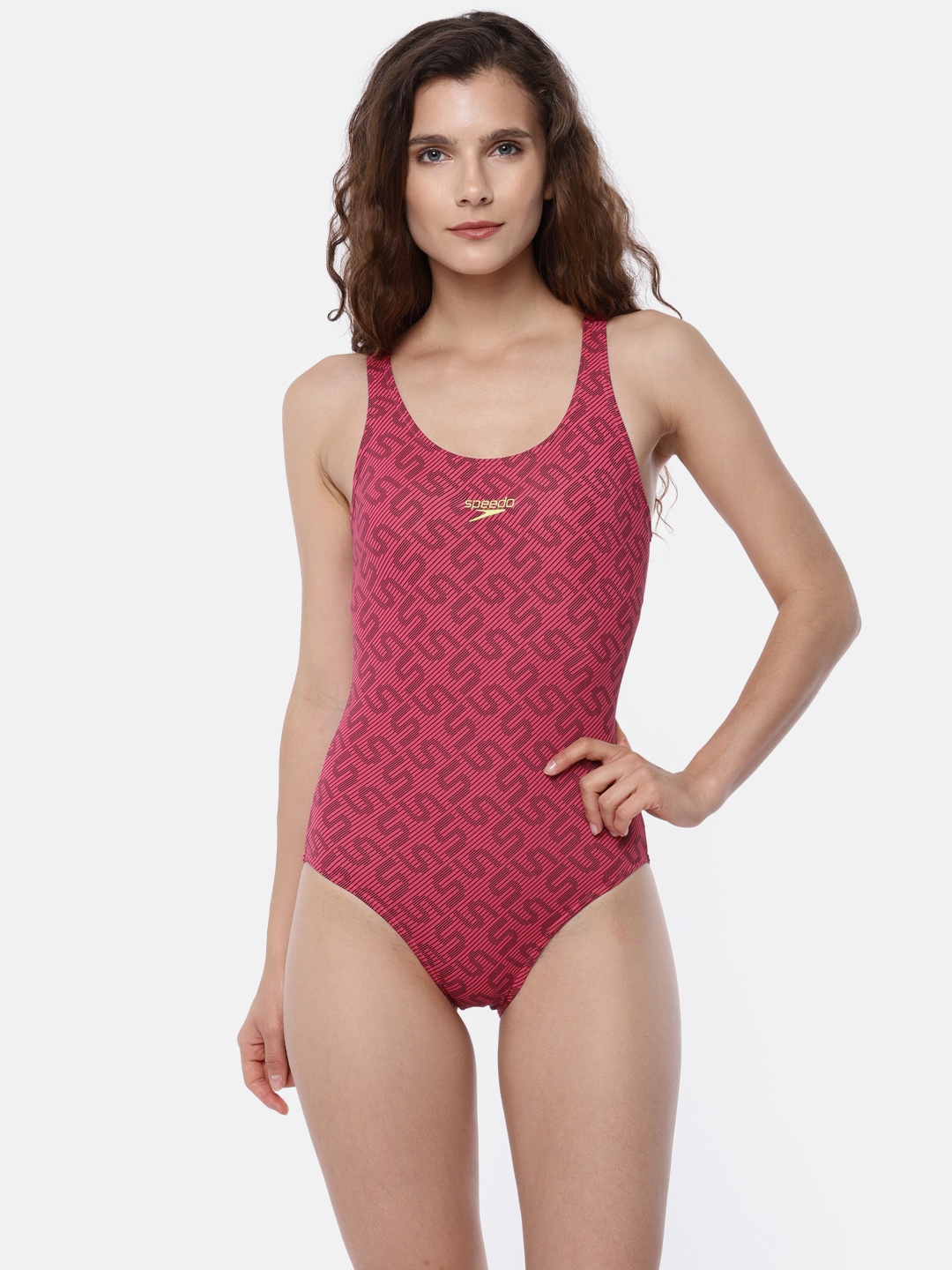 

Speedo Pink Printed Swimwear 8088448595