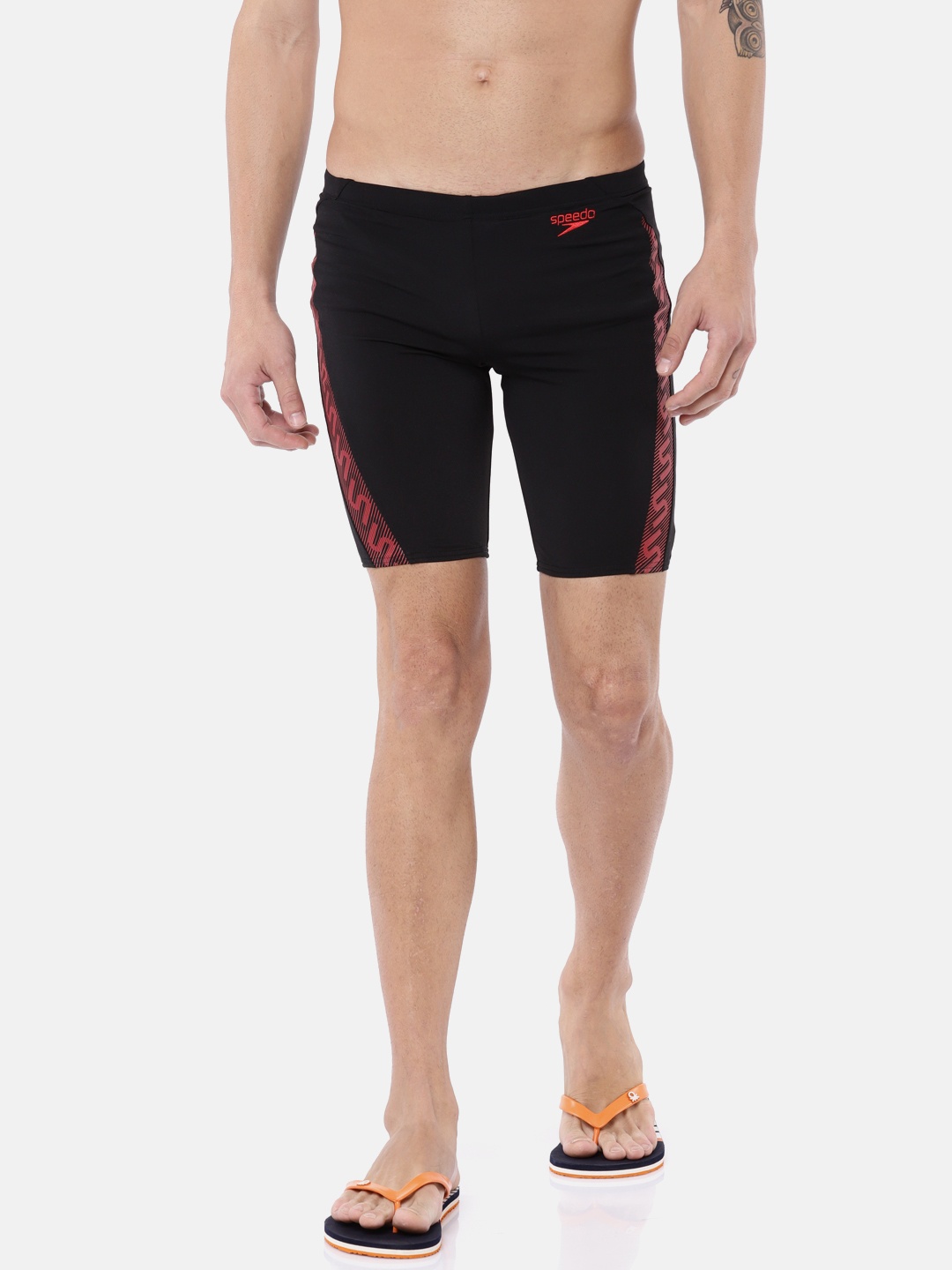 

Speedo Black Solid Swim Bottom 808743A270