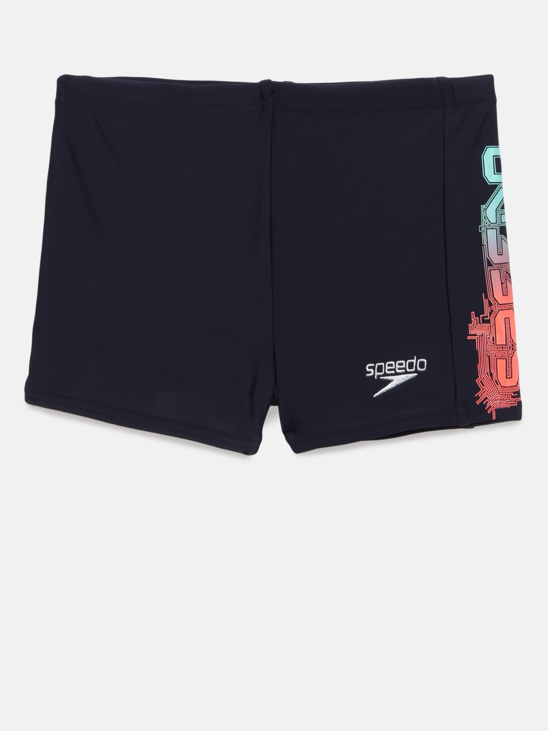 

Speedo Boys Navy Blue Printed Swim Shorts 809312A107