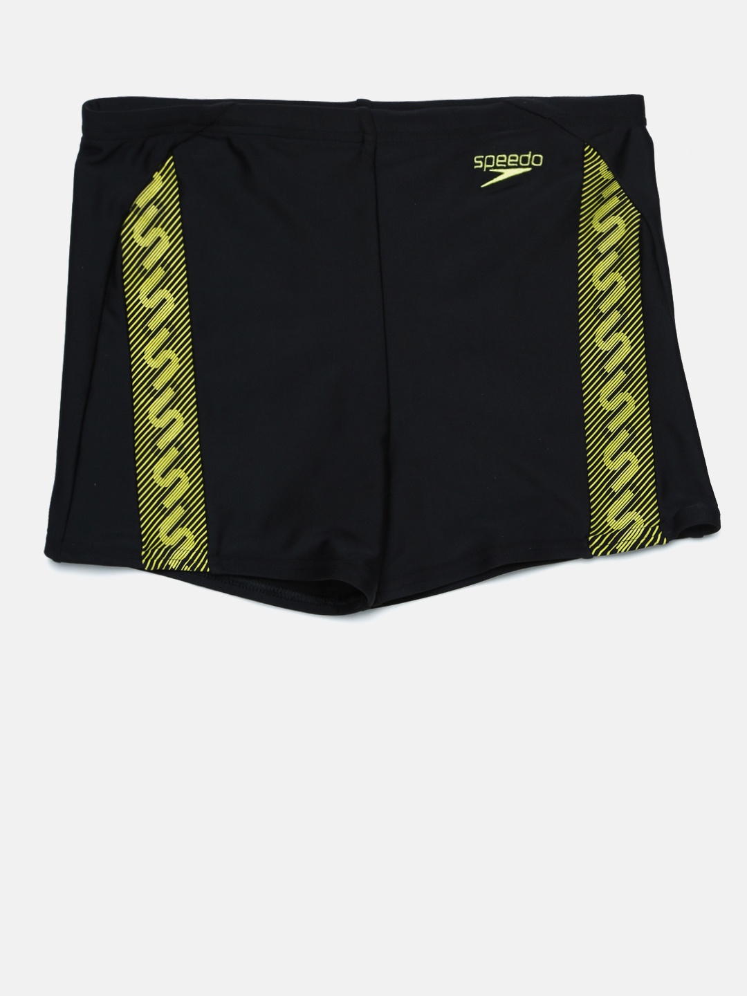 

Speedo Boys Black Printed Swim Shorts