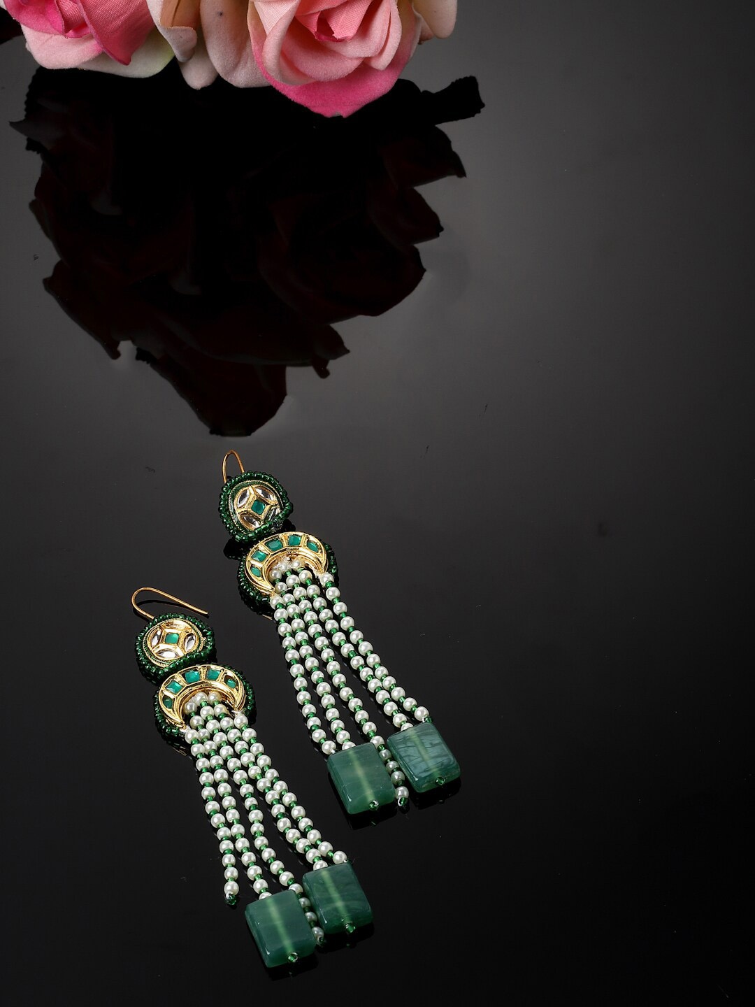 

DUGRISTYLE Contemporary Drop Earrings, Blue