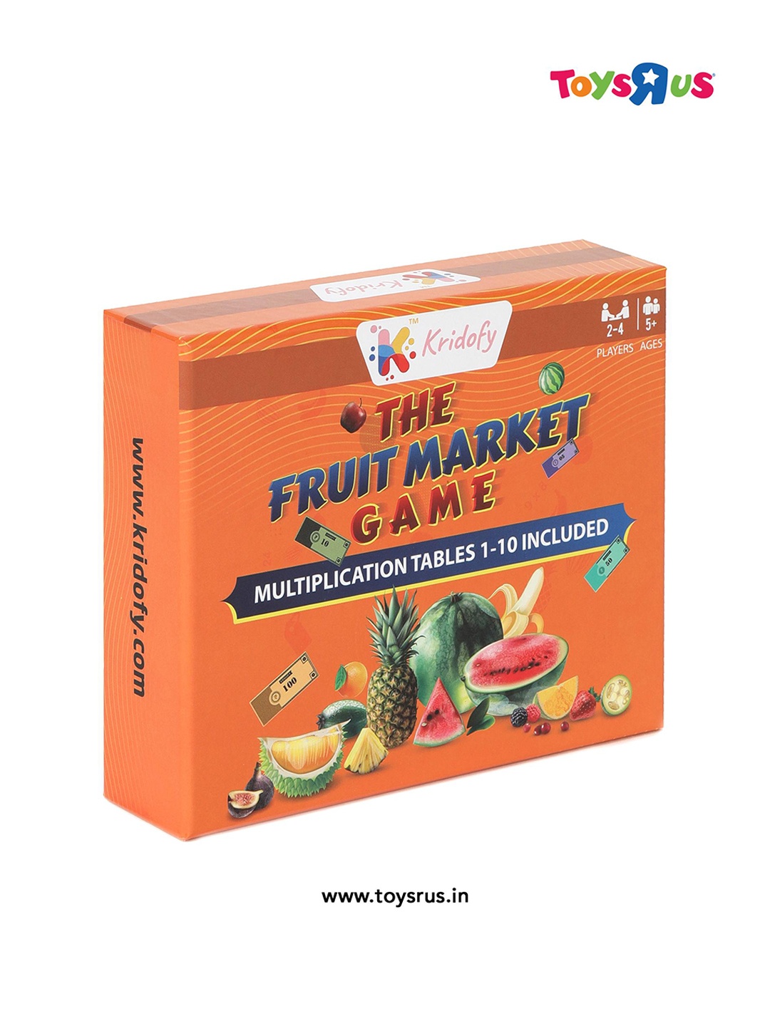 

Kridofy Kids The Fruit Market Game, Orange