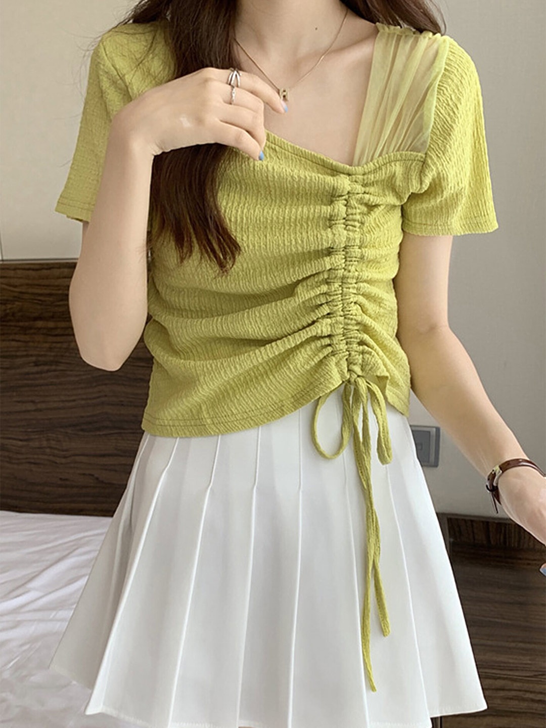 

LULU & SKY Self Designed Regular Top, Green