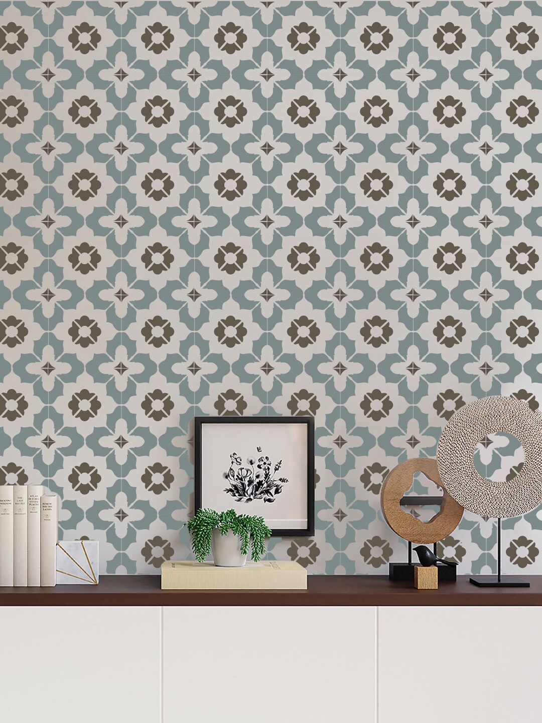 

KAYRA DECOR White Moroccan Wall Painting Stencils