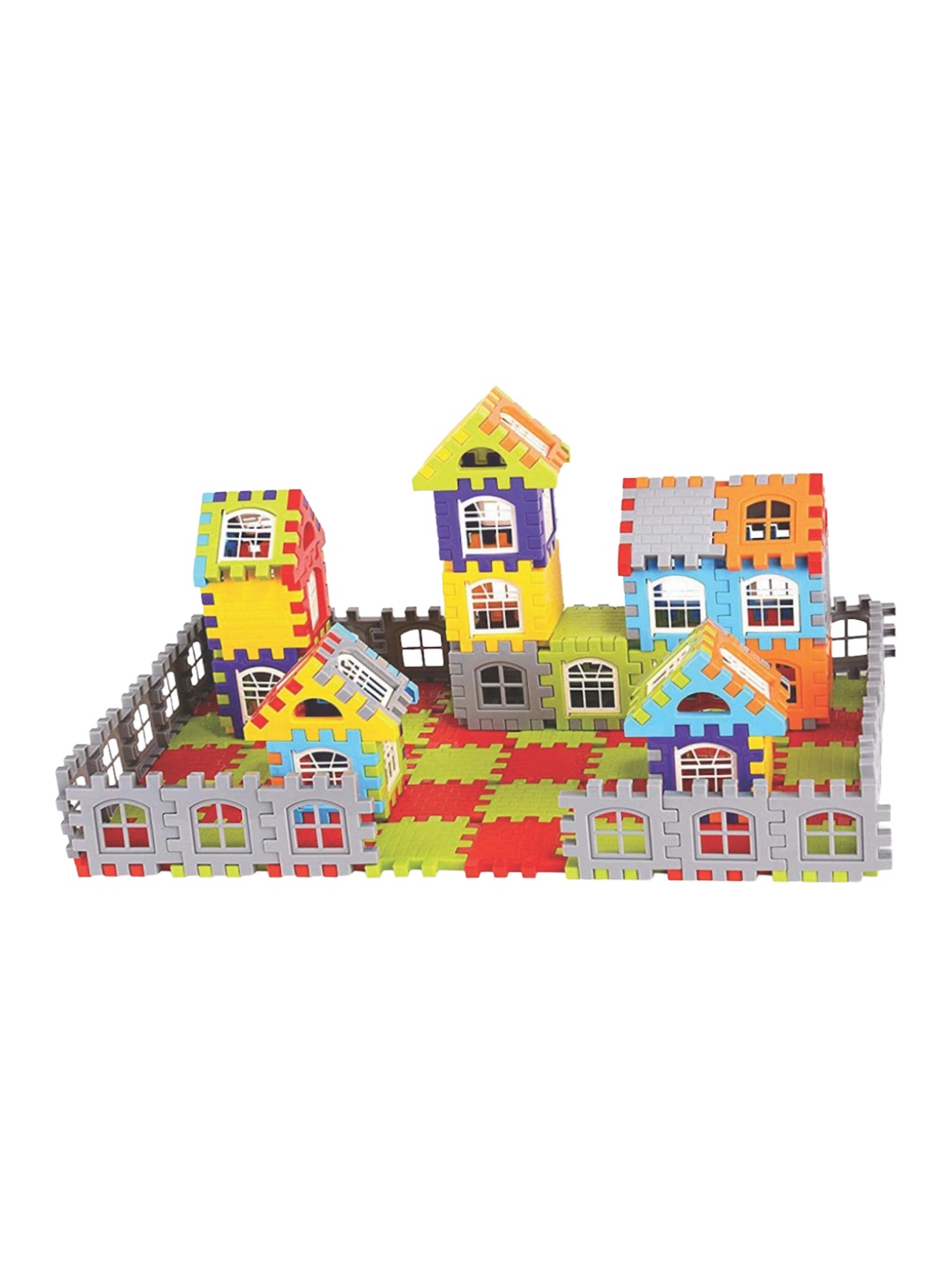 

KIPA Happy House Construction Toy-120 Pcs, Yellow