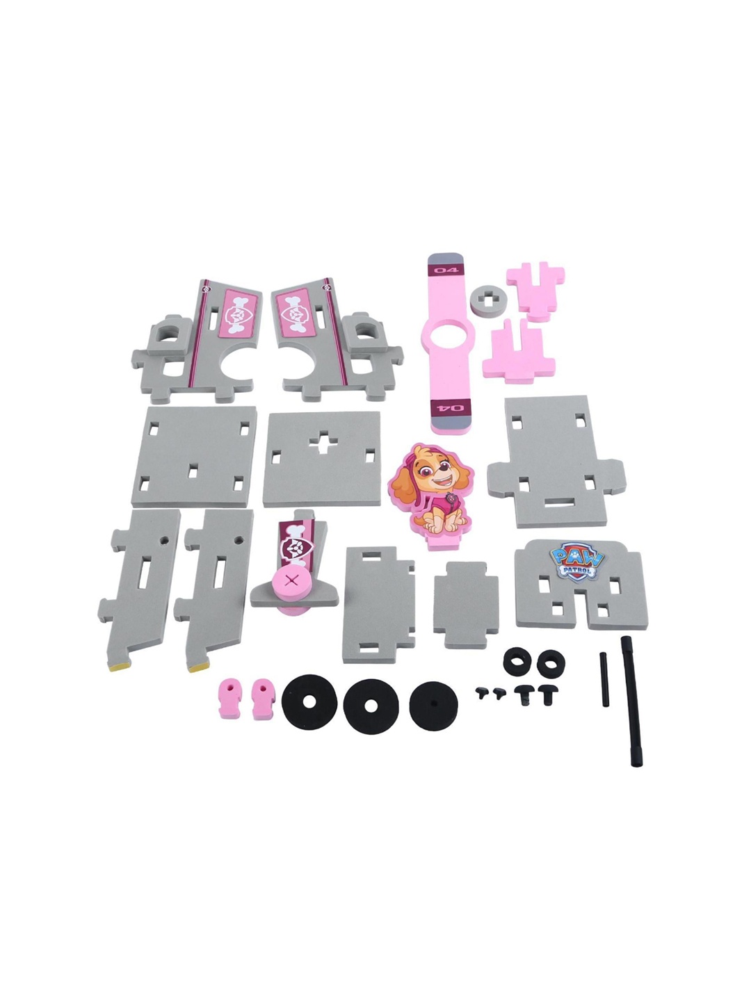 

Li'l Wizards Kids Paw Patrol Skye 3D Build N'Play Activity Set, Grey