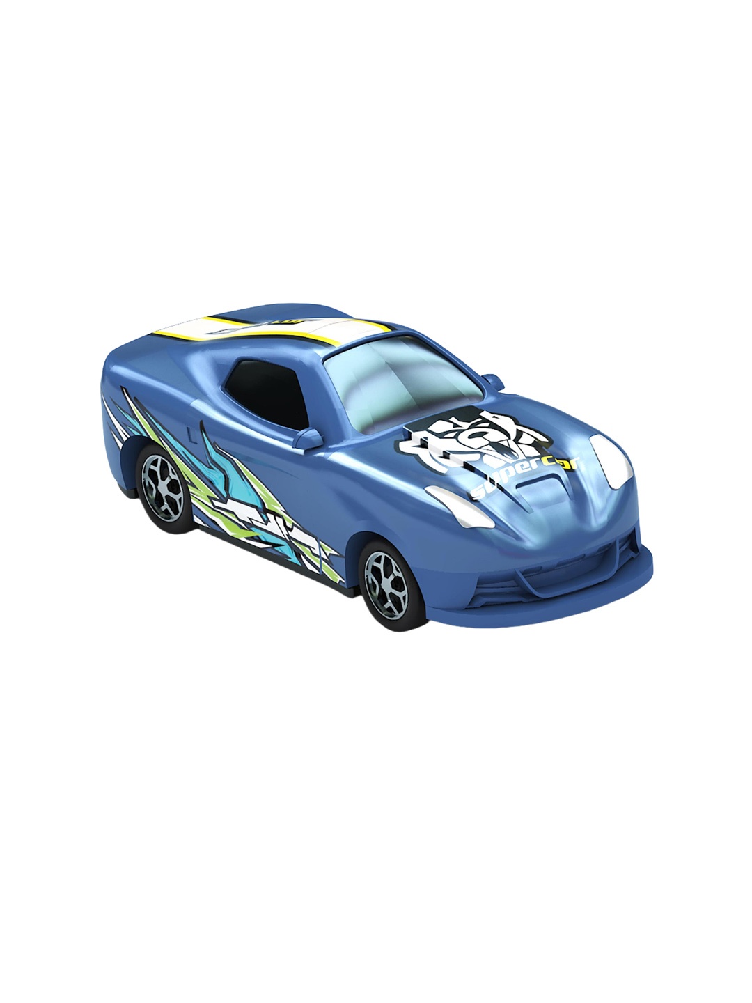 

Crash'ems Kids Grizzly Pull Back Car, Blue